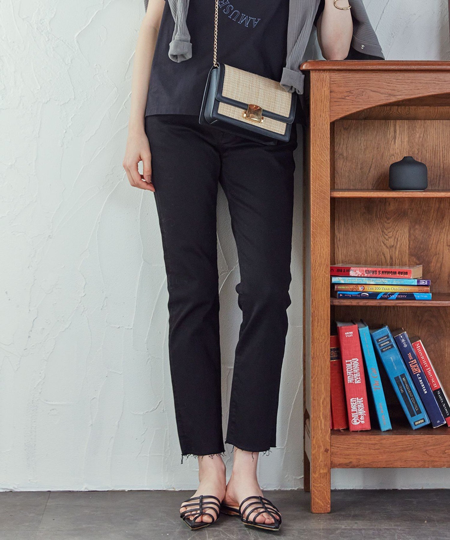 23区｜【SLOW/洗える】SLOW DENIM タイトストレート デニム | Rakuten