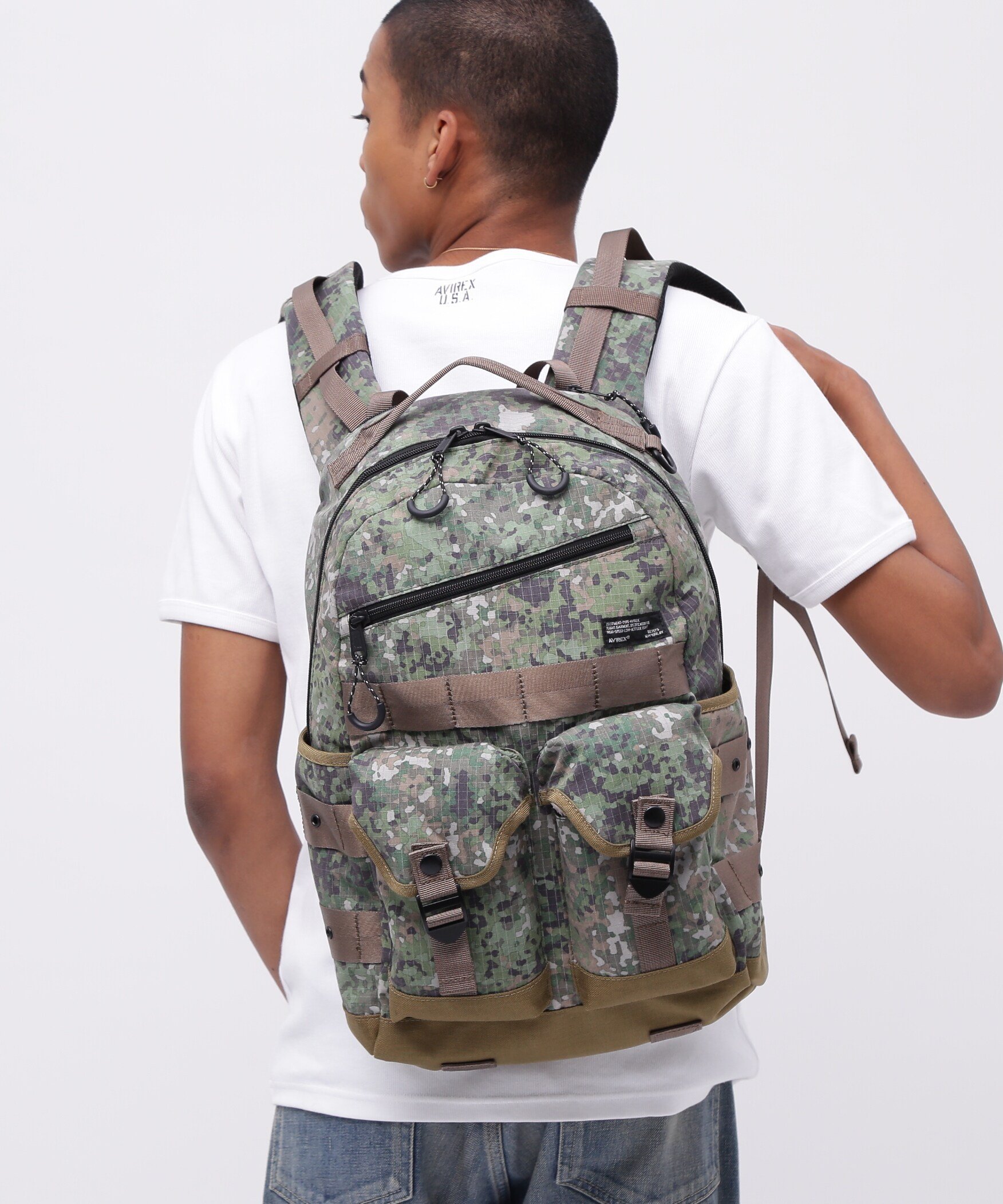 AVIREX｜《直営店限定》REFLECT RIP RUCKSACK / リフレクト リップ