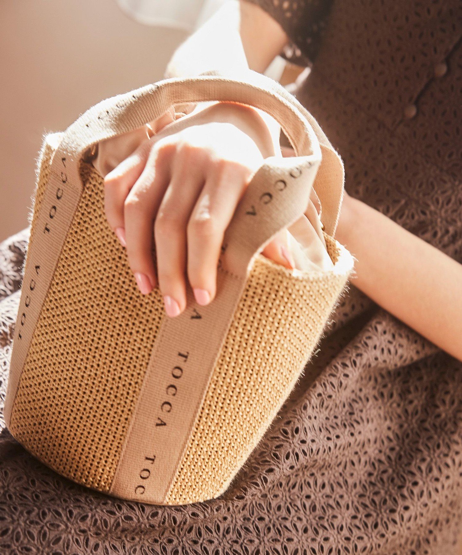 TOCCA｜【WEB&一部店舗限定】DANCING TOCCA SUMMER TOTE かごバッグ