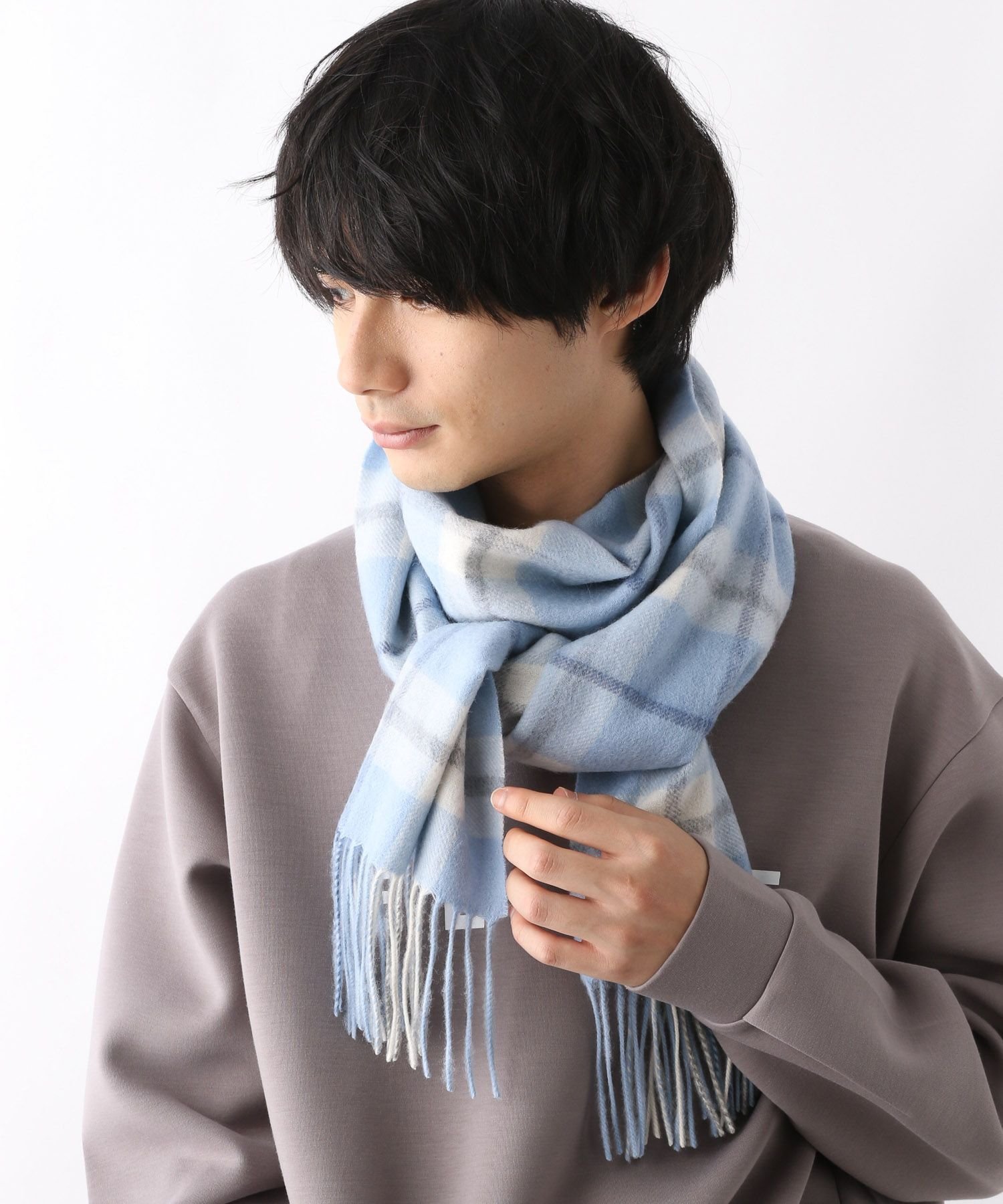 GLOBAL WORK｜ファインタッチウールマフラー/132394 | Rakuten Fashion