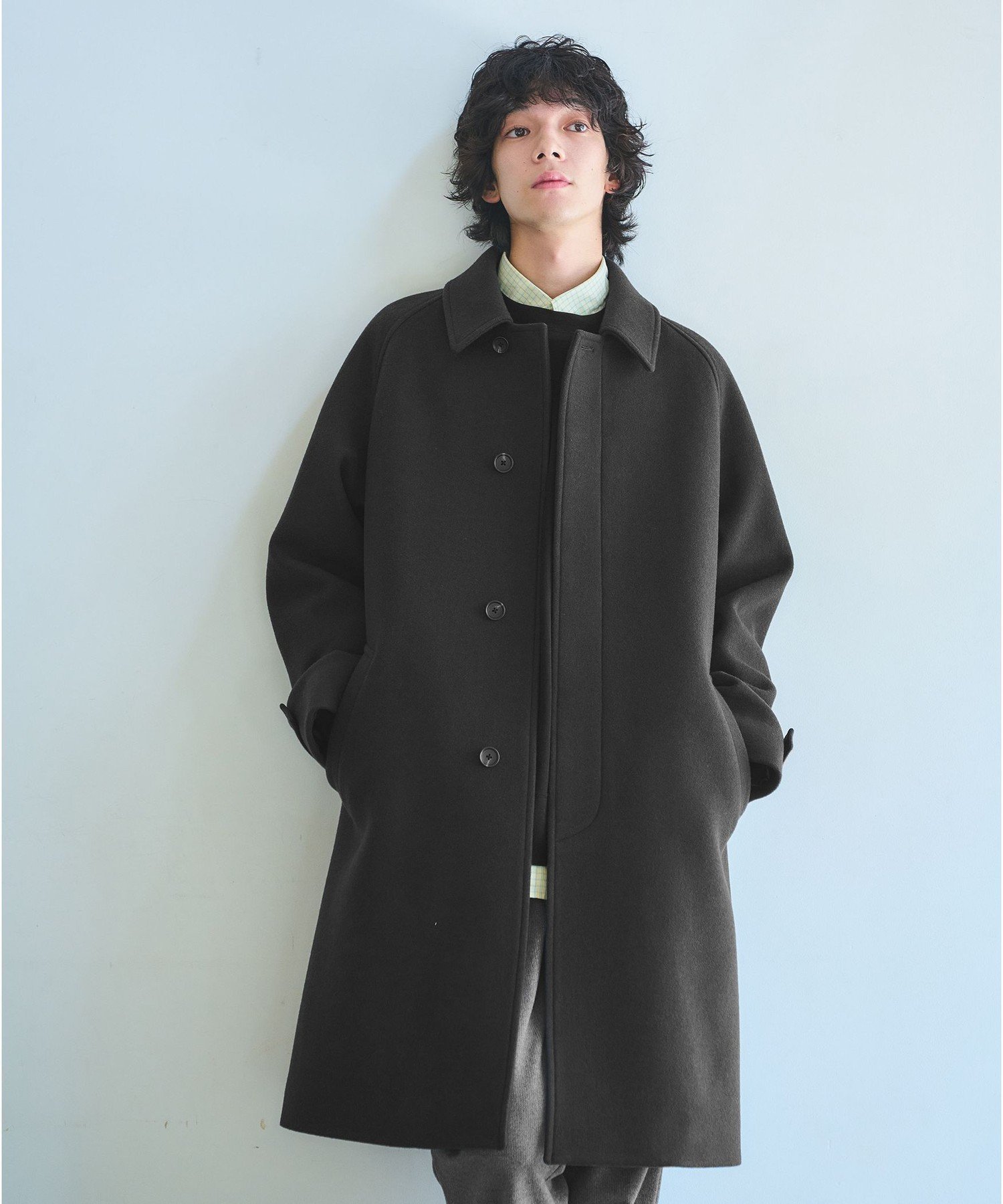 UNITED ARROWS green label relaxing｜SENTDALE WOOL ステンカラー
