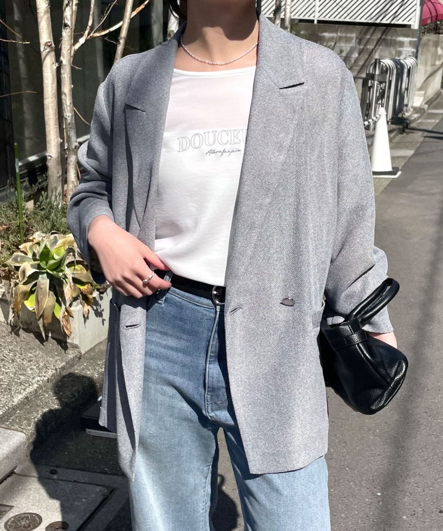 COLLAGE GALLARDAGALANTE｜メッシュダブルジャケット | Rakuten