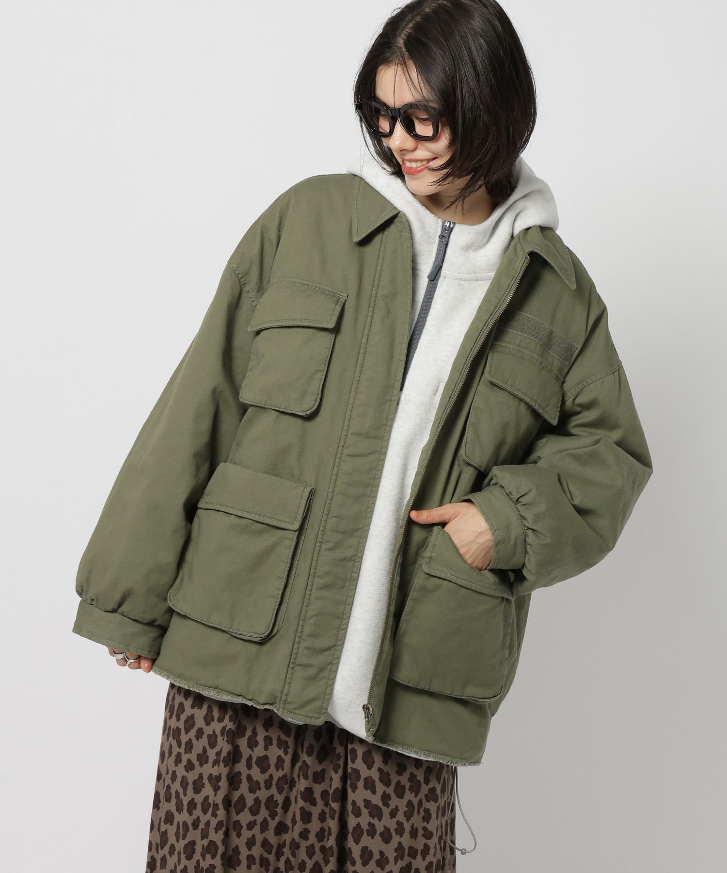 niko and ｜中綿ミリタリーポケジャケット | Rakuten Fashion(楽天