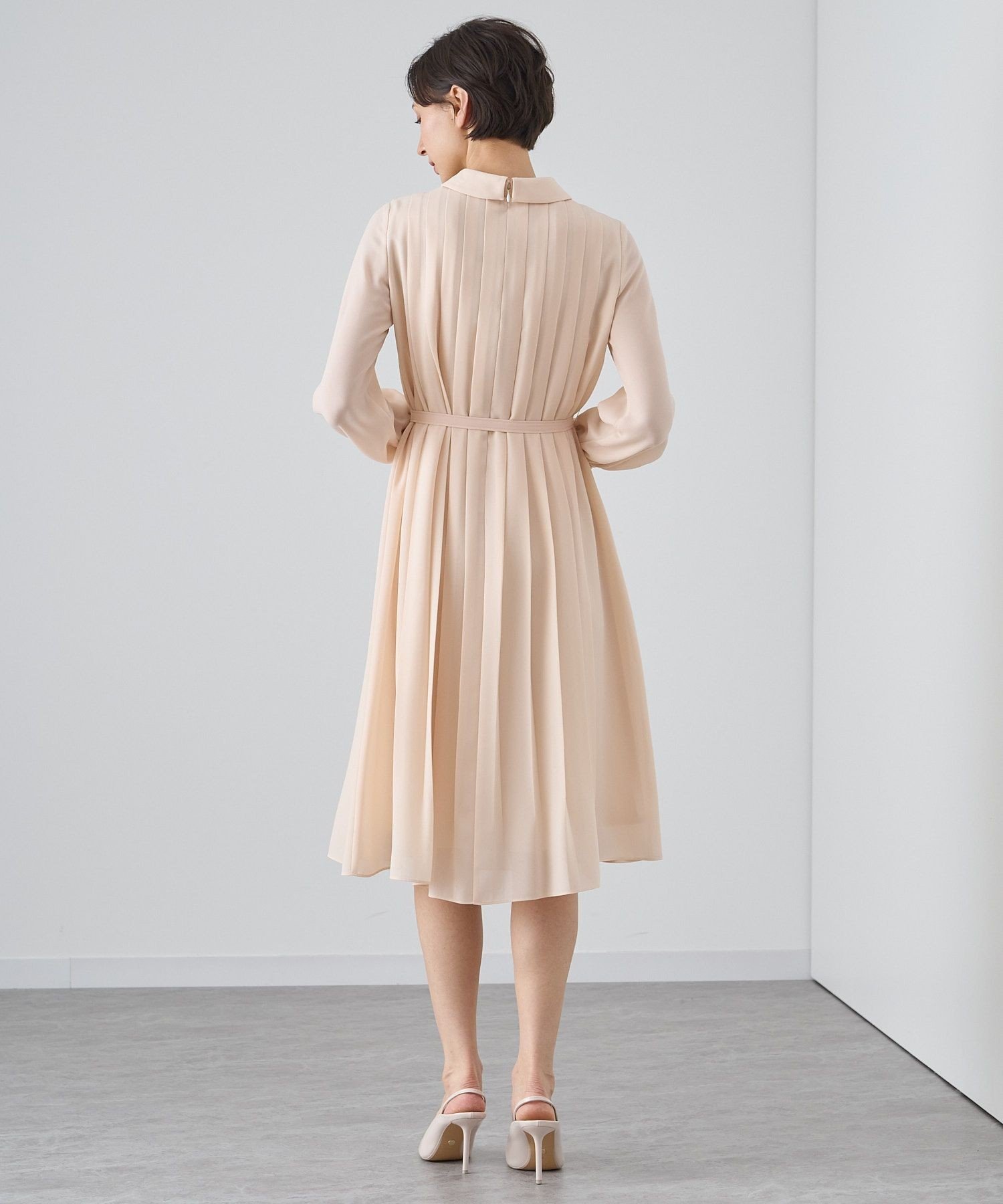 ANAYI｜【Eternal Line 2024】シアードビービジューカラー ワンピース