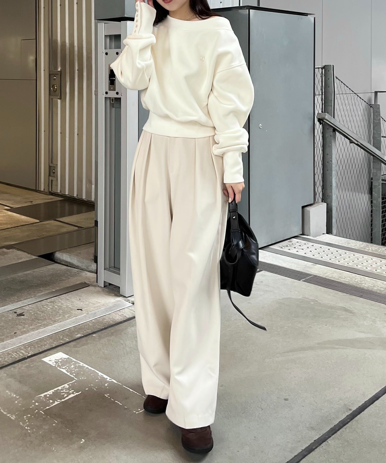 CAPRICIEUX LE'MAGE｜1ポイントボンディングスウェット | Rakuten