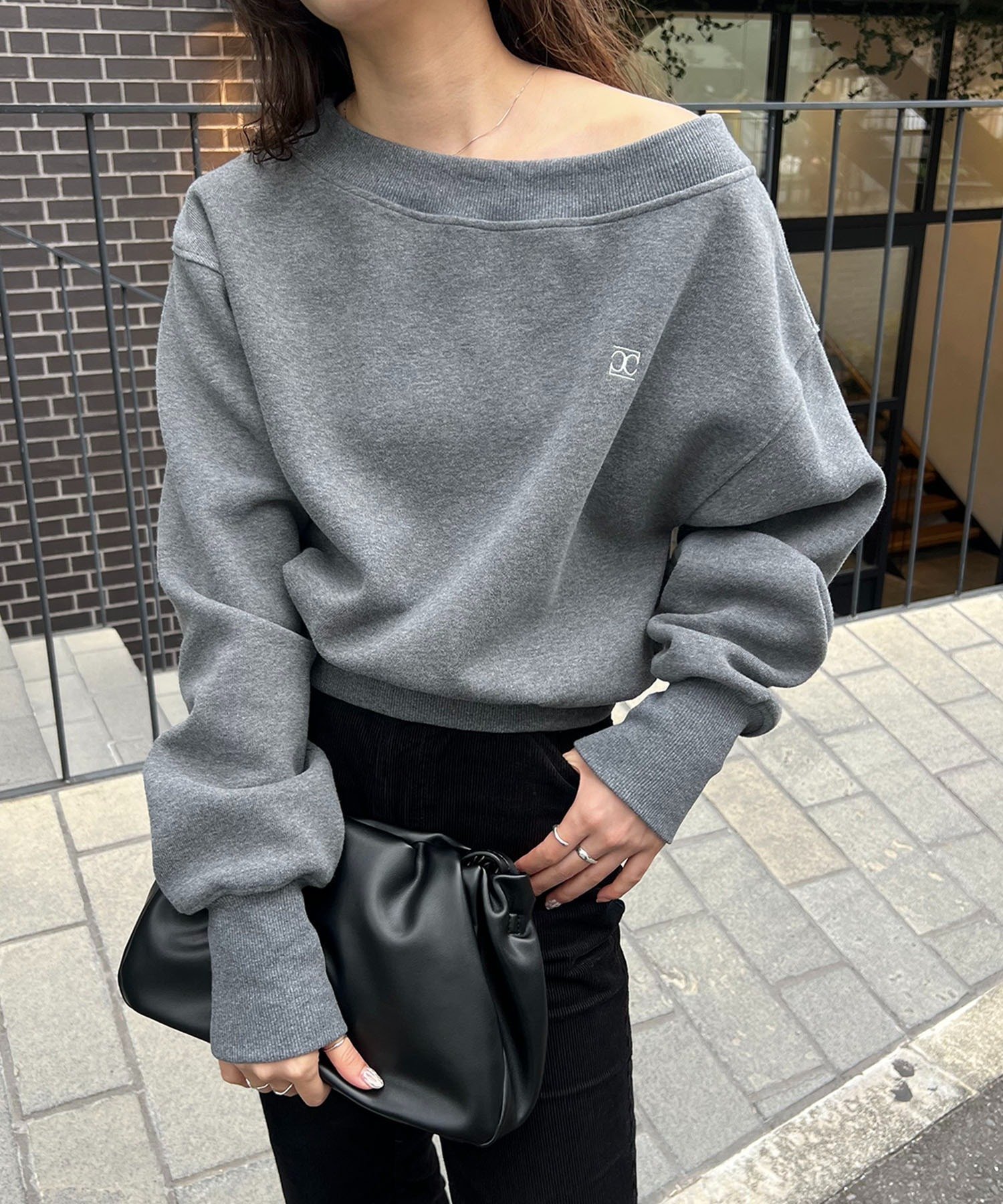 CAPRICIEUX LE'MAGE｜1ポイントボンディングスウェット | Rakuten