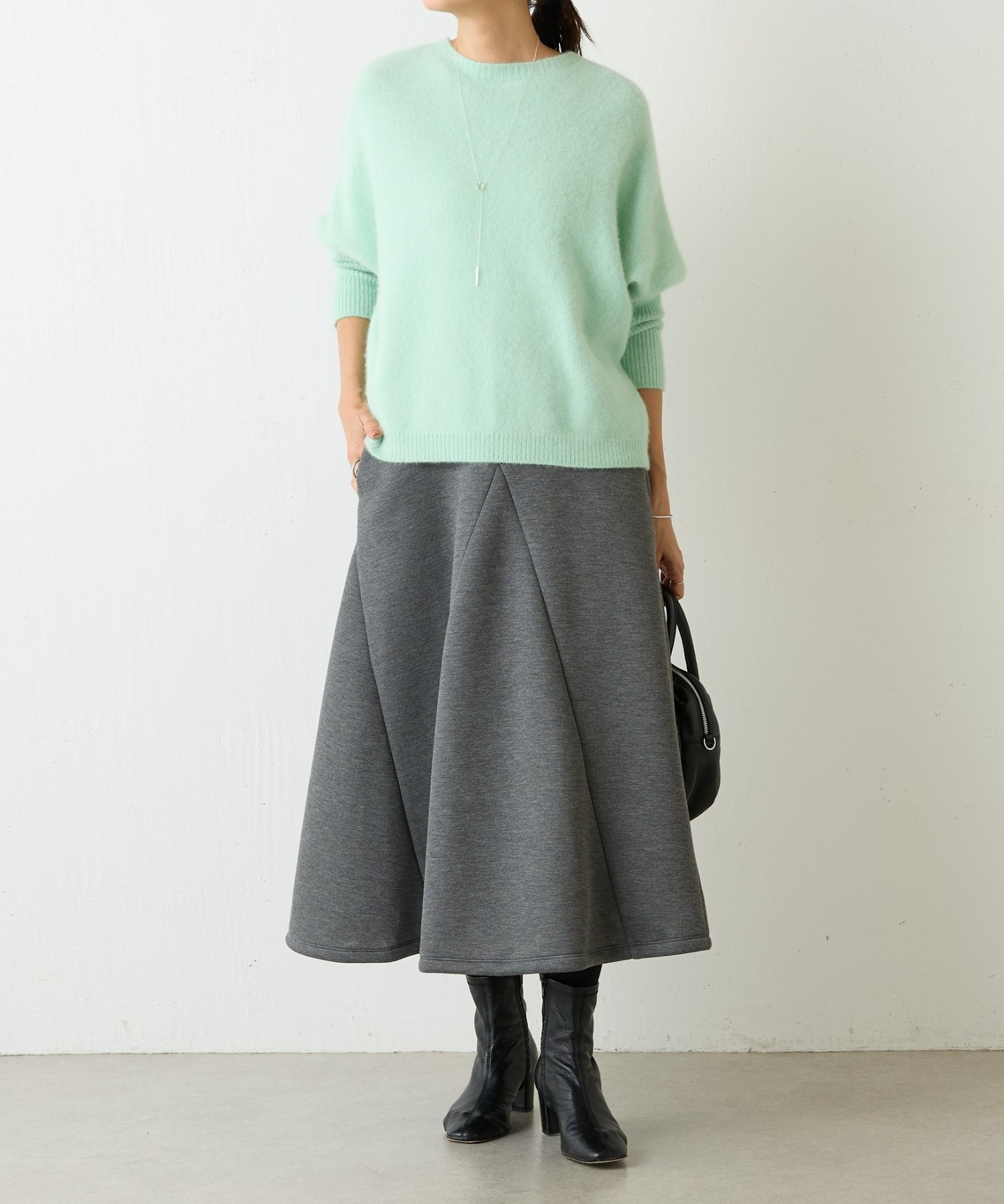 BEARDSLEY｜杢ダンボールマーメイドスカート | Rakuten Fashion(楽天