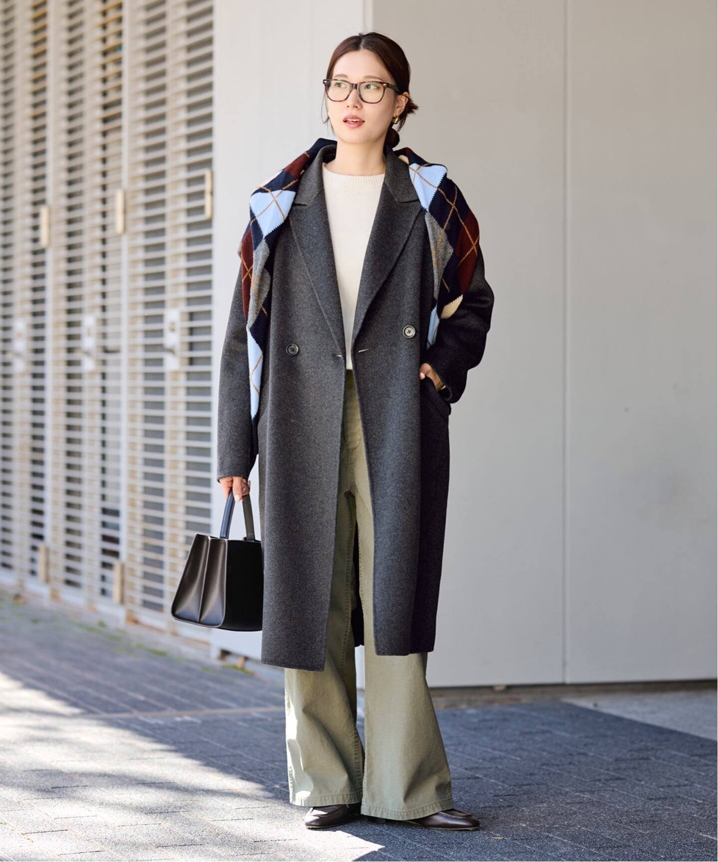 FRAMeWORK｜≪追加≫SUPER160'sダブルブレストコート 4 | Rakuten