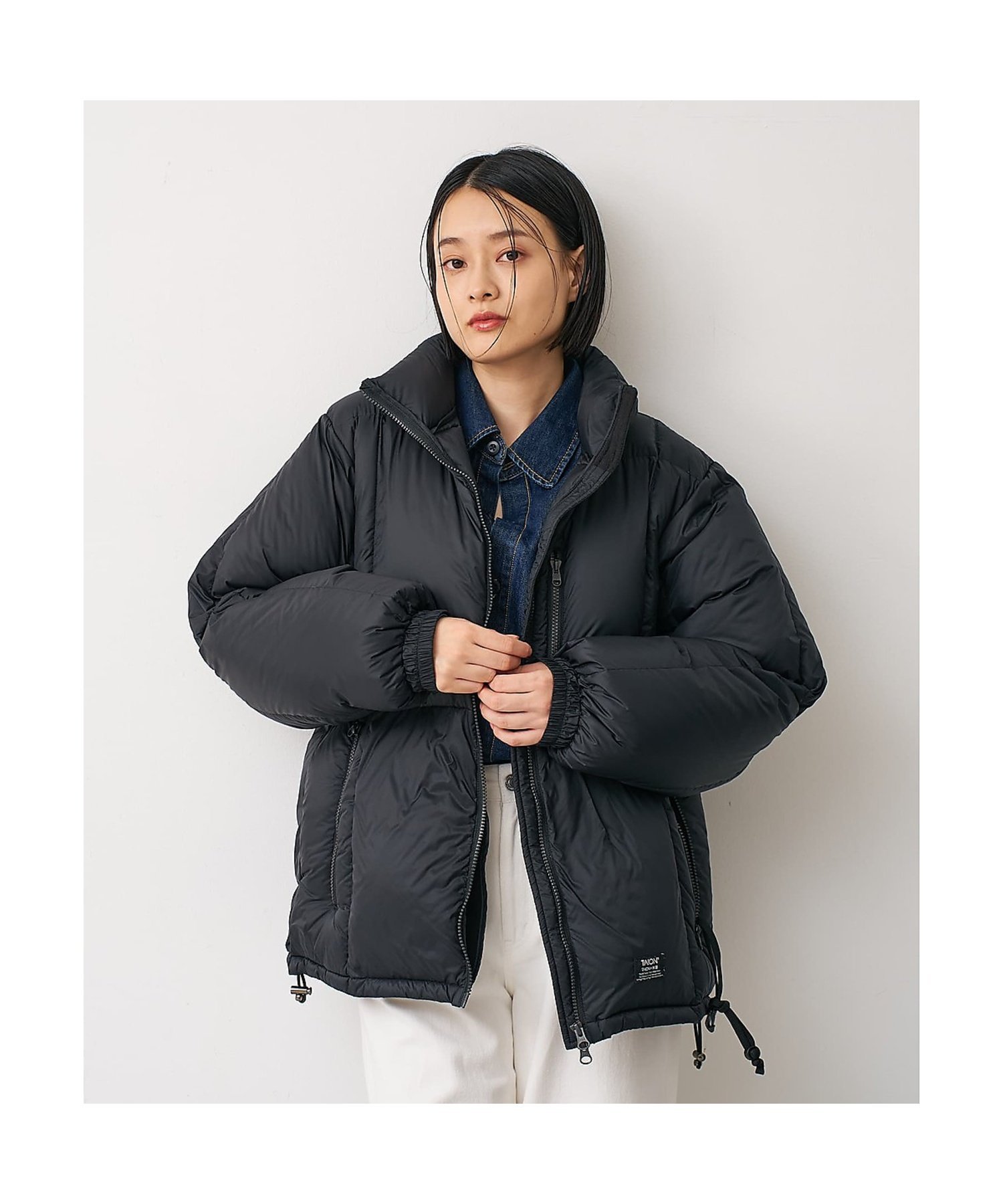 collex｜【WEB限定】【TAION】ワーク Wジップ ボリュームダウン