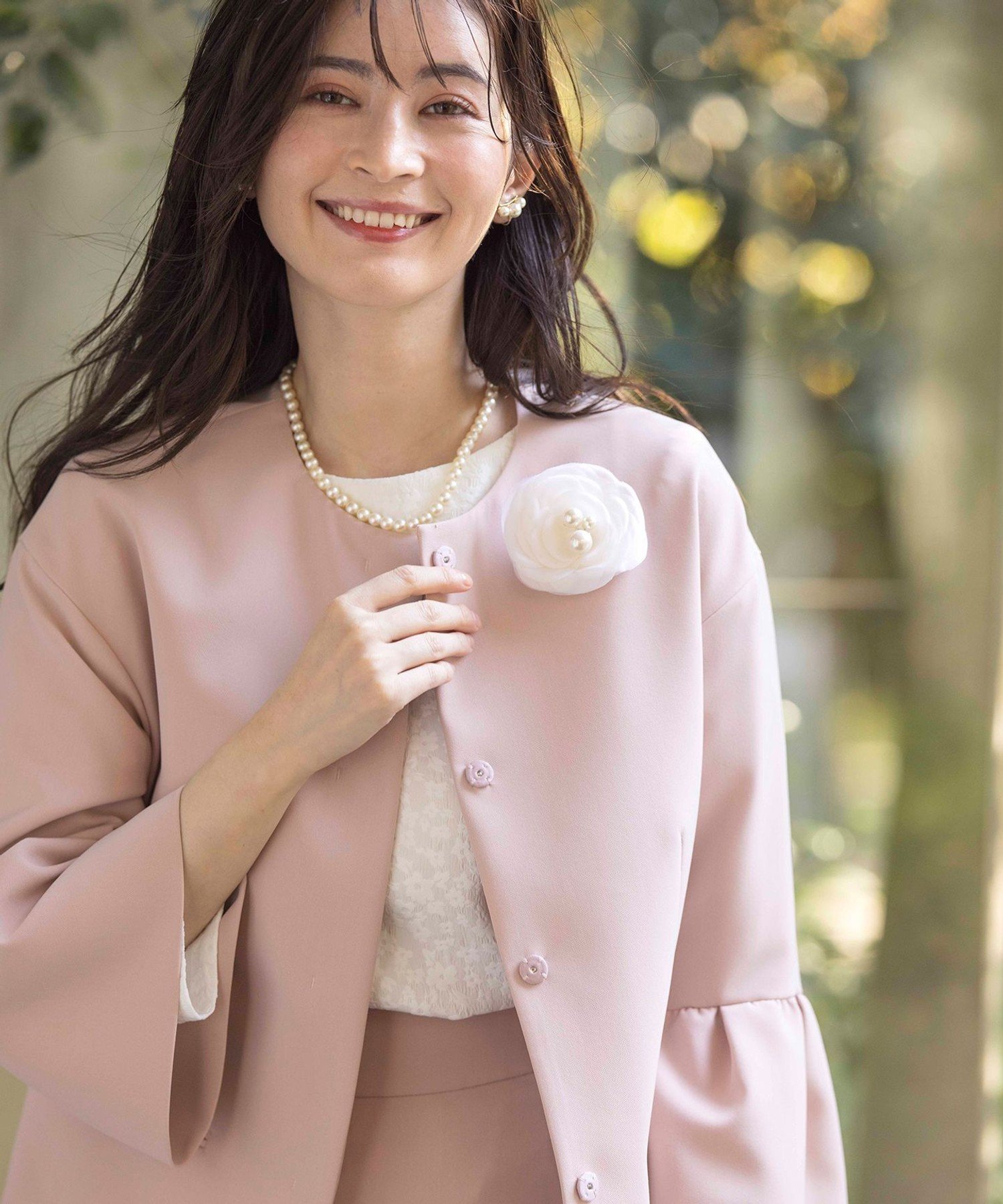 組曲｜【KUMIKYOKU NAVY】コンフォータブルドレープ ジャケット