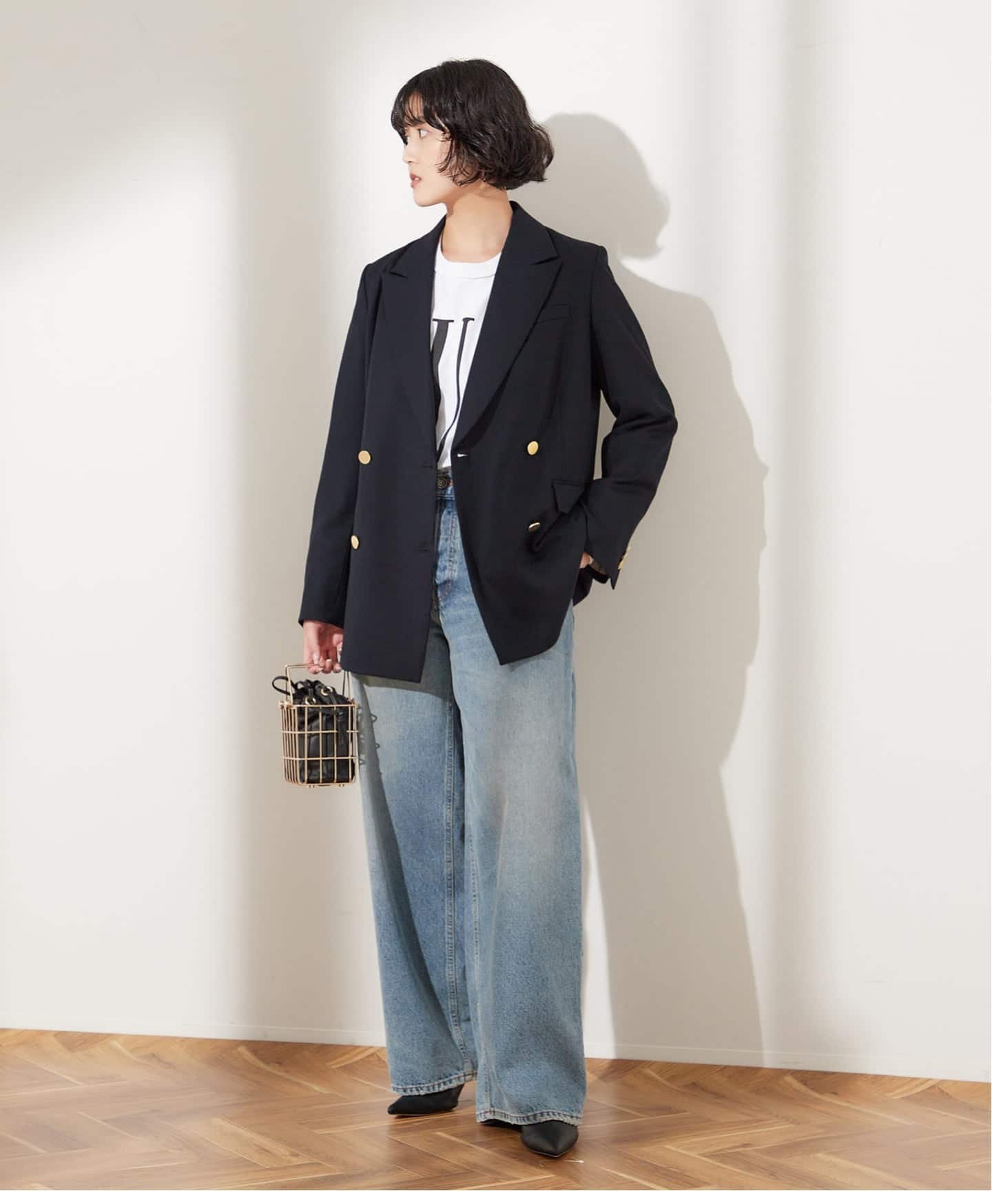 JOURNAL STANDARD L'ESSAGE｜《追加》ウールトリコチン ブレザー