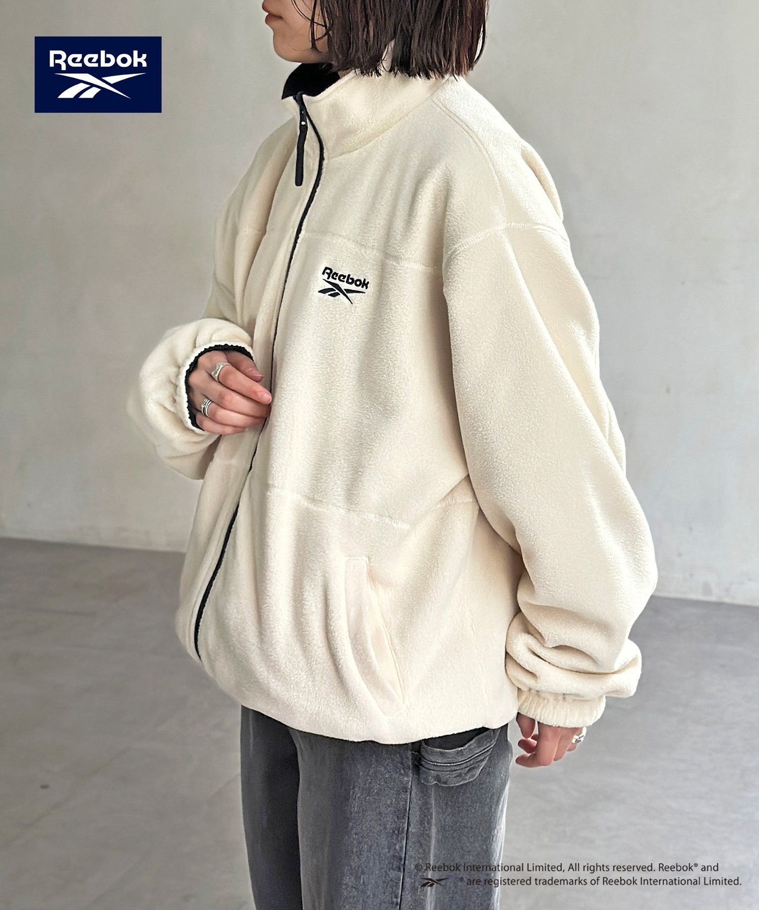 CPCM｜【Reebok】リバーシブルブルゾン | Rakuten Fashion(楽天