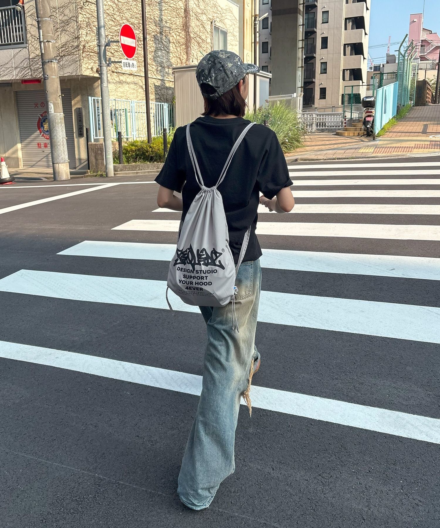 NAVAL｜*新色追加【SEQUENZ(シークエンズ)】2 FACE STRING KNAPSACK