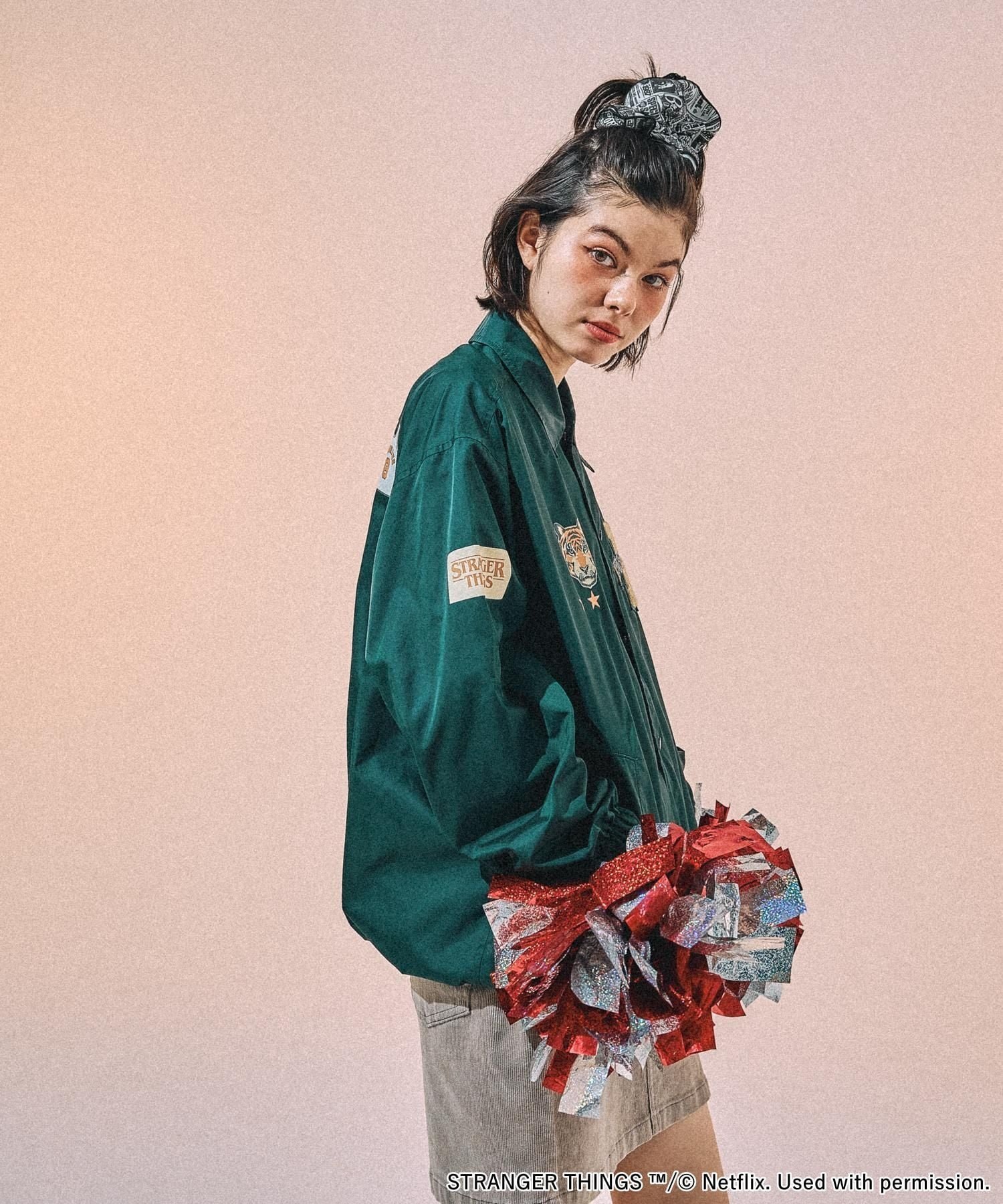 niko and ｜【STRANGER THINGS】コラボ アソートコーチジャケット