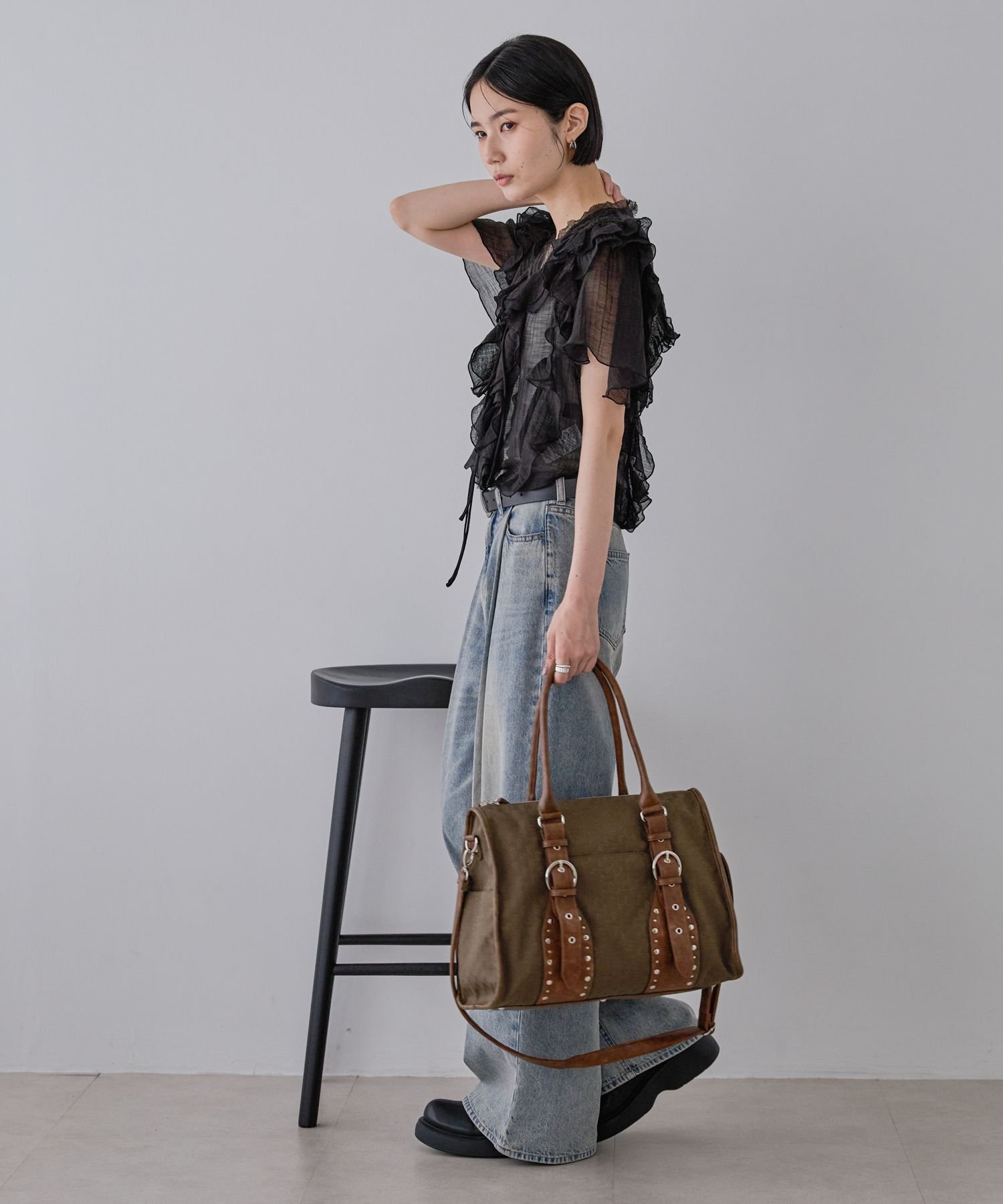 JEANASIS｜アンティークスタッズトート | Rakuten Fashion(楽天