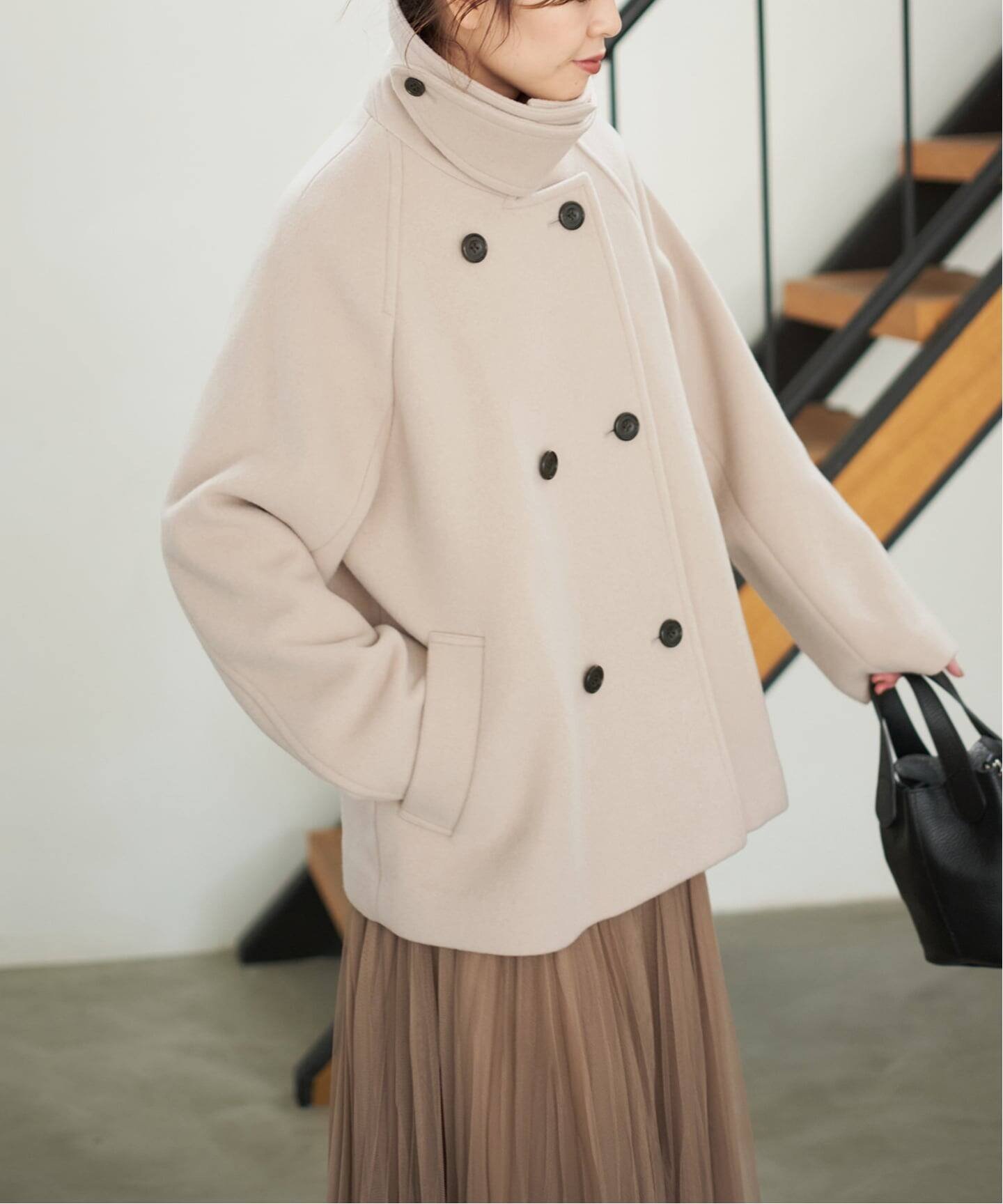 Spick & Span｜《追加》S160スタンドカラーショートコート | Rakuten