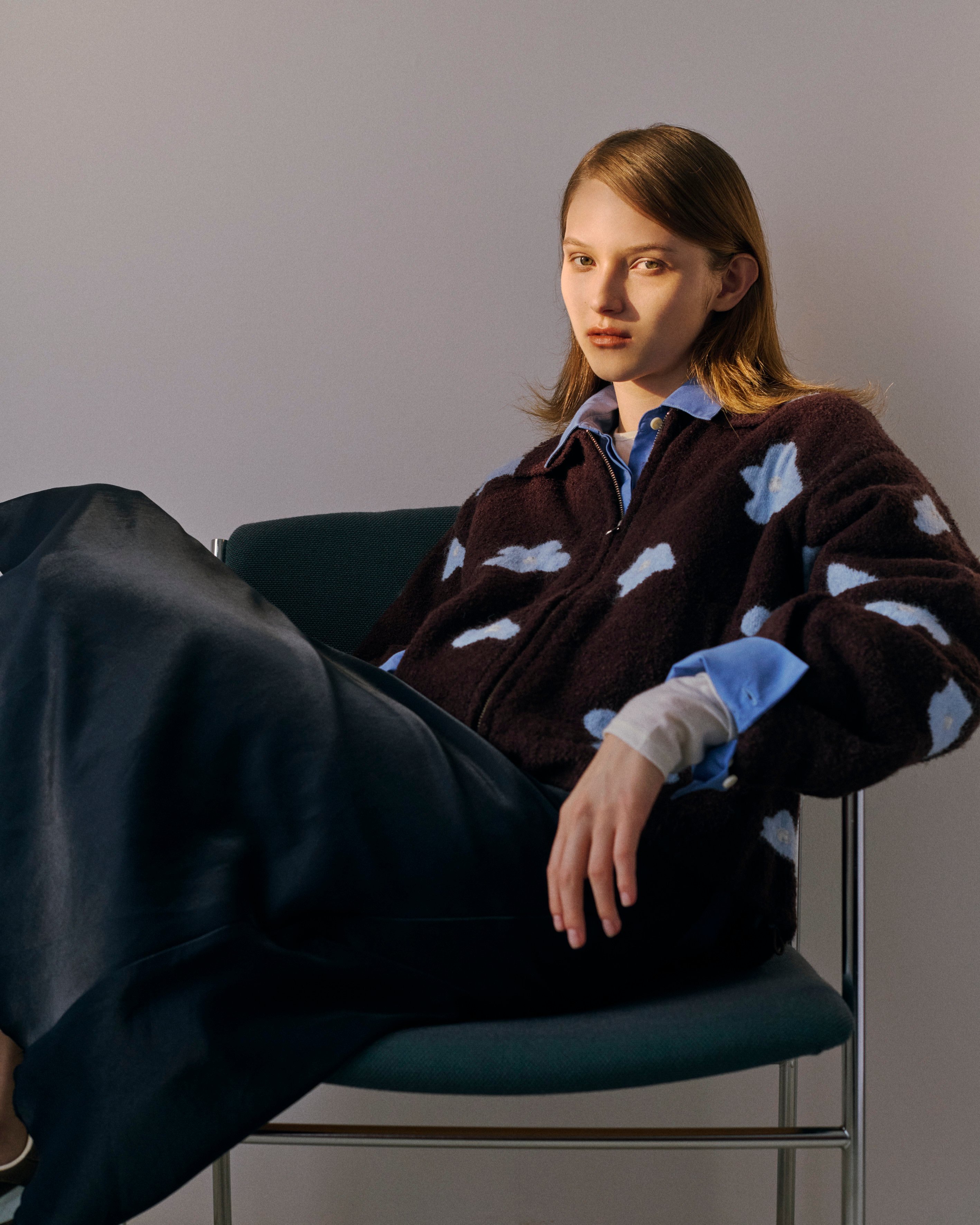 emmi｜ブルゾンライクカーディガン | Rakuten Fashion(楽天