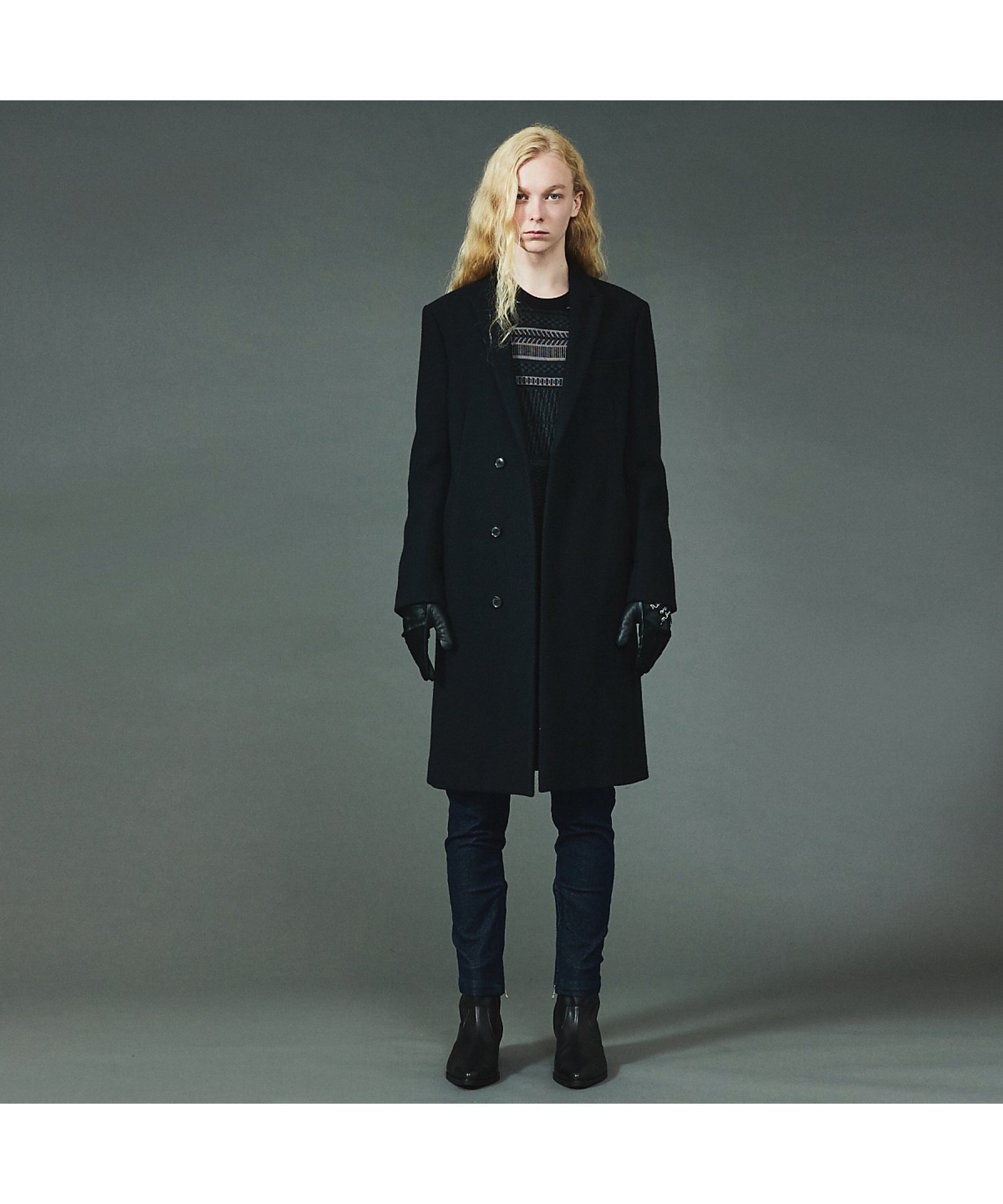 5351POUR LES HOMMES｜【尾州素材使用】ピークドラペル セミダブル