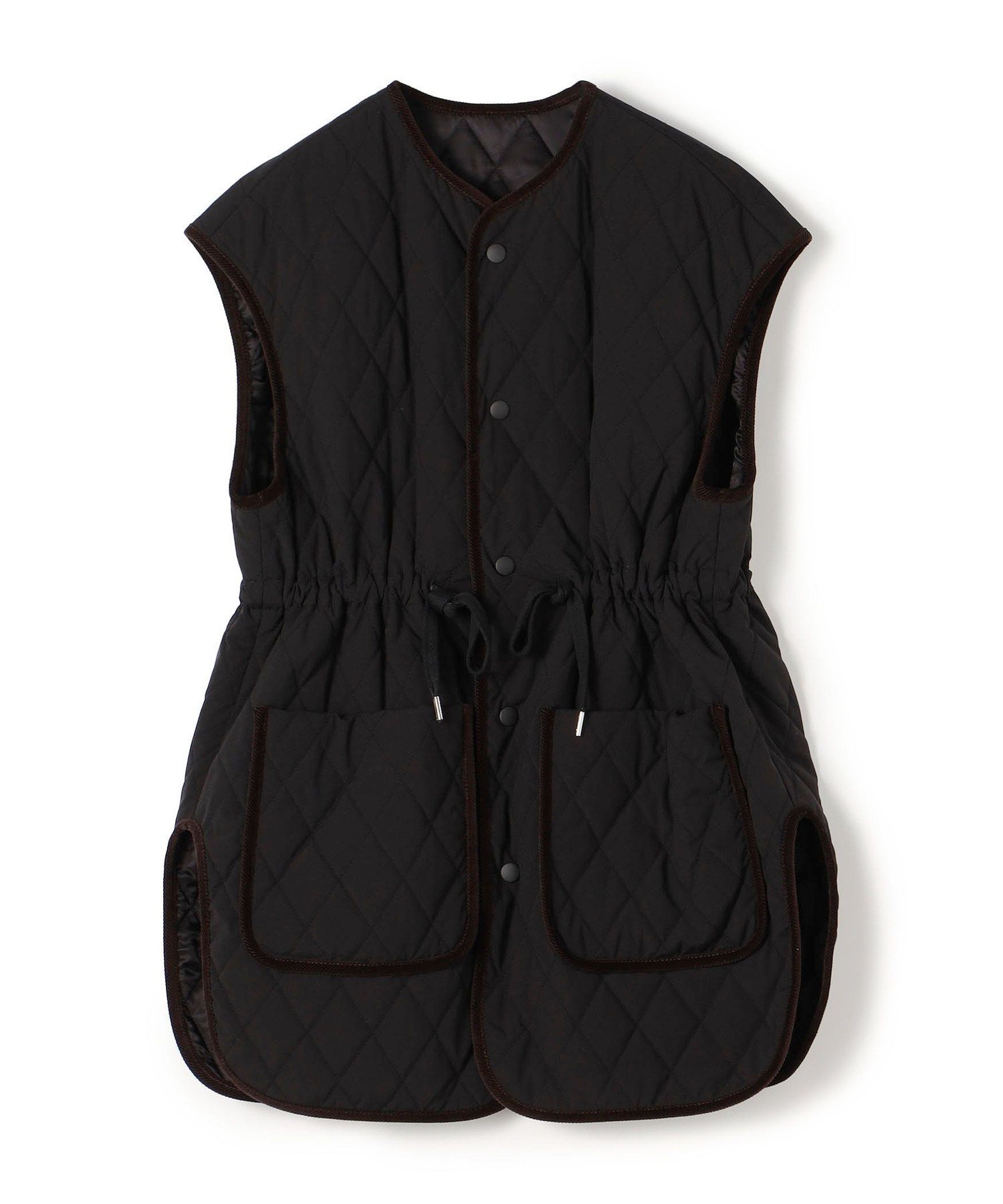 TOMORROWLAND｜キルティング クルーネックジレ | Rakuten Fashion(楽天