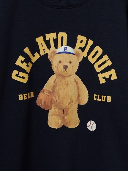 gelato pique｜【JUNIOR】スポーティーベア裏毛プルオーバー&裏毛