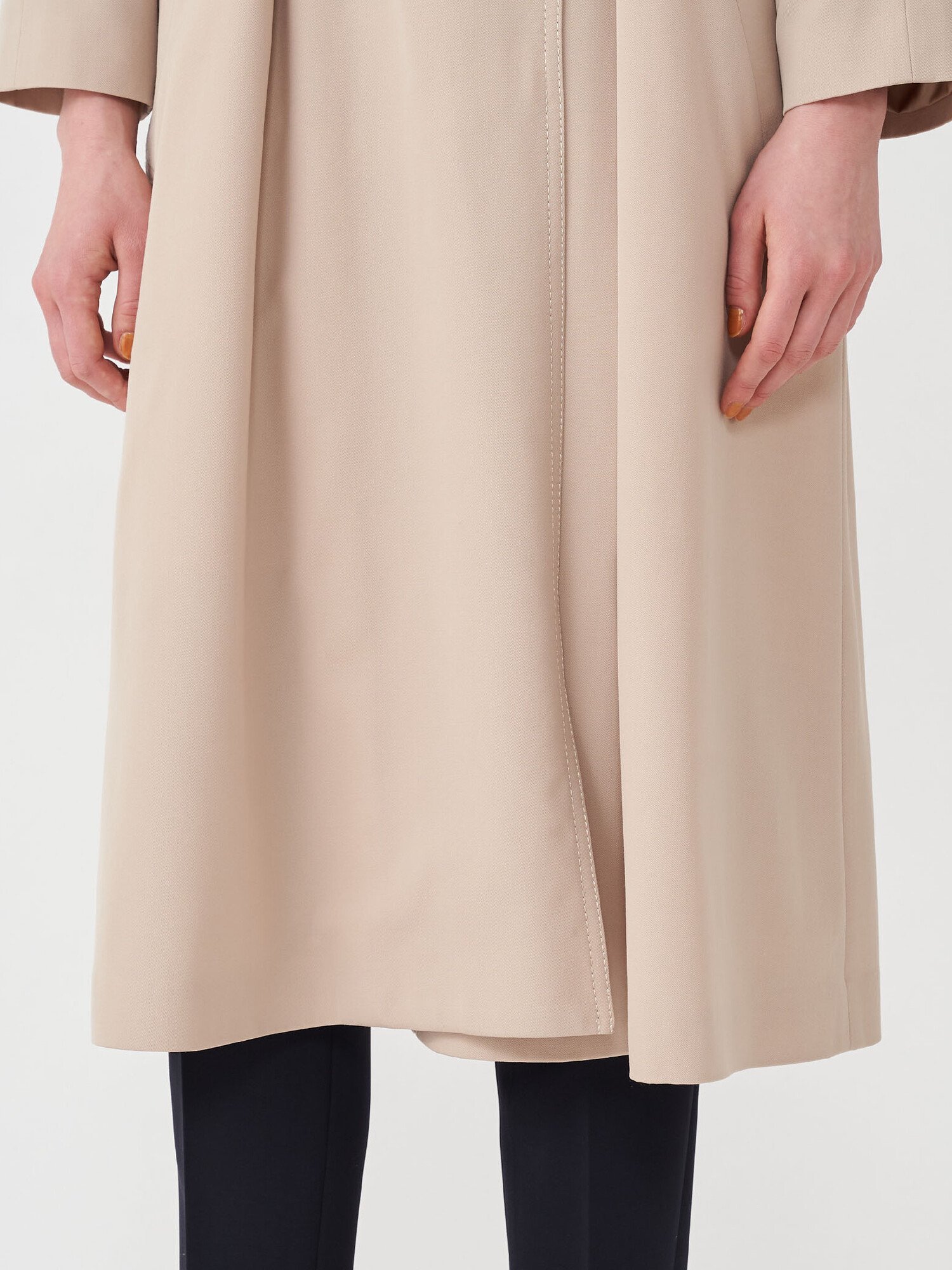 TOMORROWLAND｜ウールギャバジン ガウンコート | Rakuten Fashion(楽天