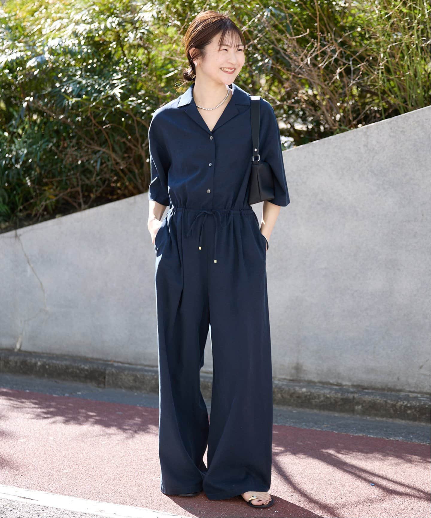 SLOBE IENA｜ハーフスリーブオールインワン | Rakuten Fashion(楽天