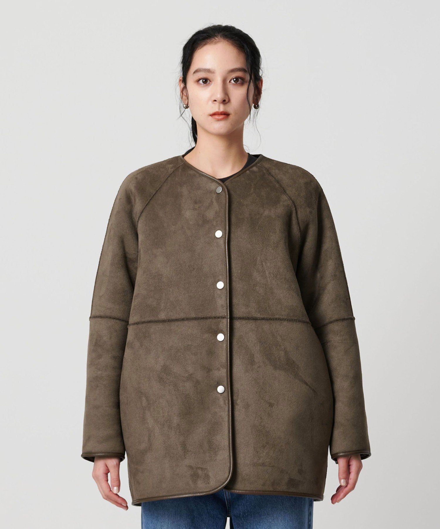 BEAUTY&YOUTH UNITED ARROWS｜【WEB限定】ボア*フェイクムートン