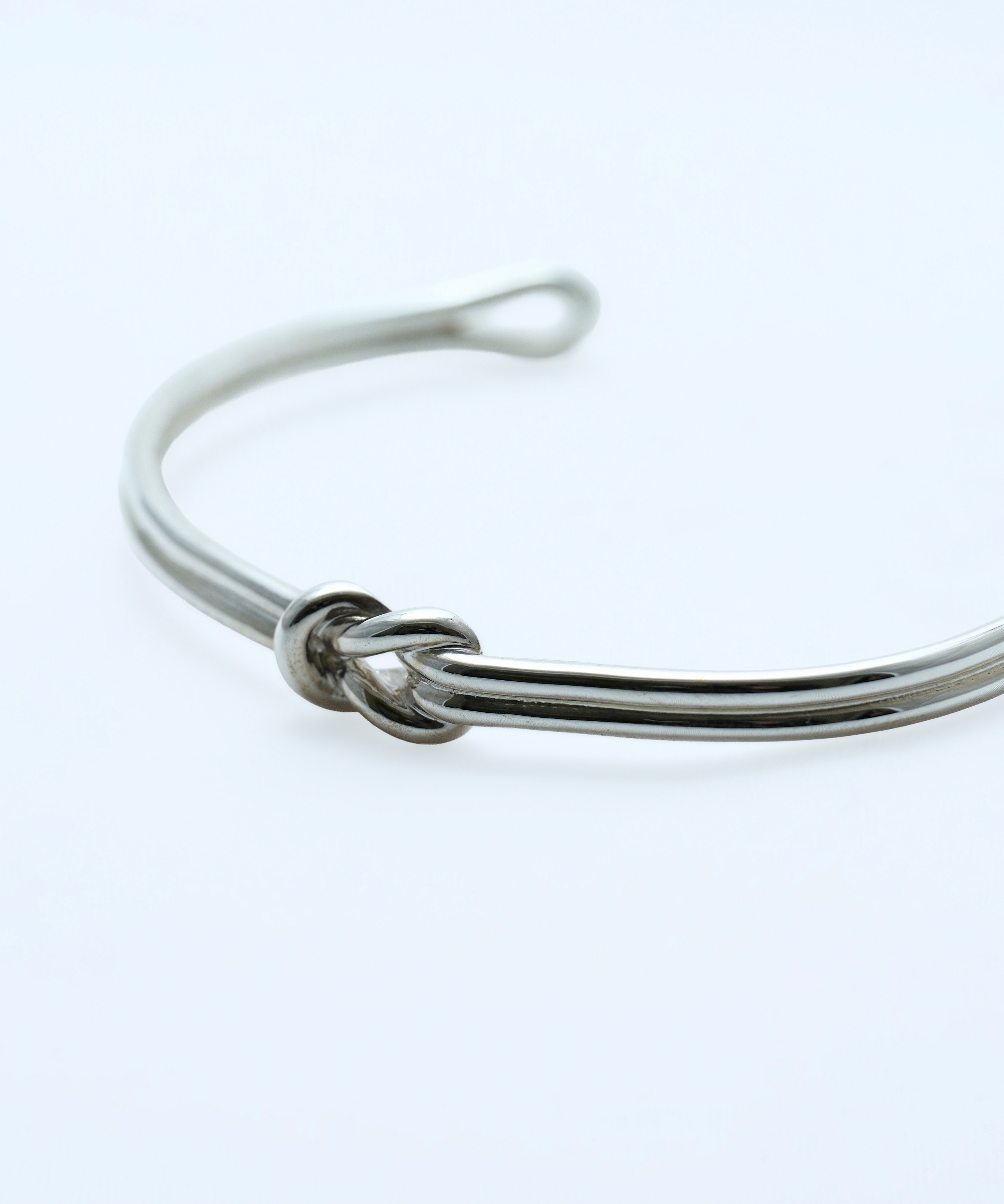 AQUA SILVER｜シルバー バングル ノットモチーフ sv925 | Rakuten