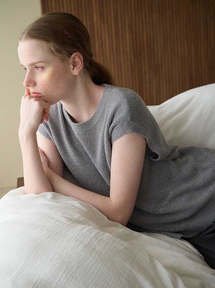 gelato pique｜【JOEL ROBUCHON】スムーズィーシルク前開きワンピース