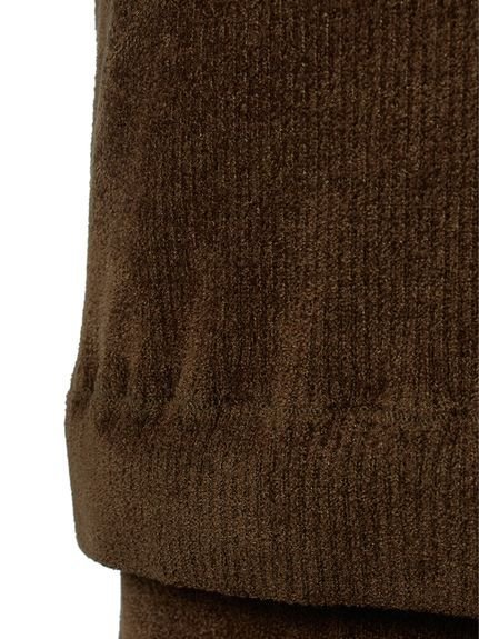 Mila Owen｜【セットアップ対応】モールヤーンタートルニットプル