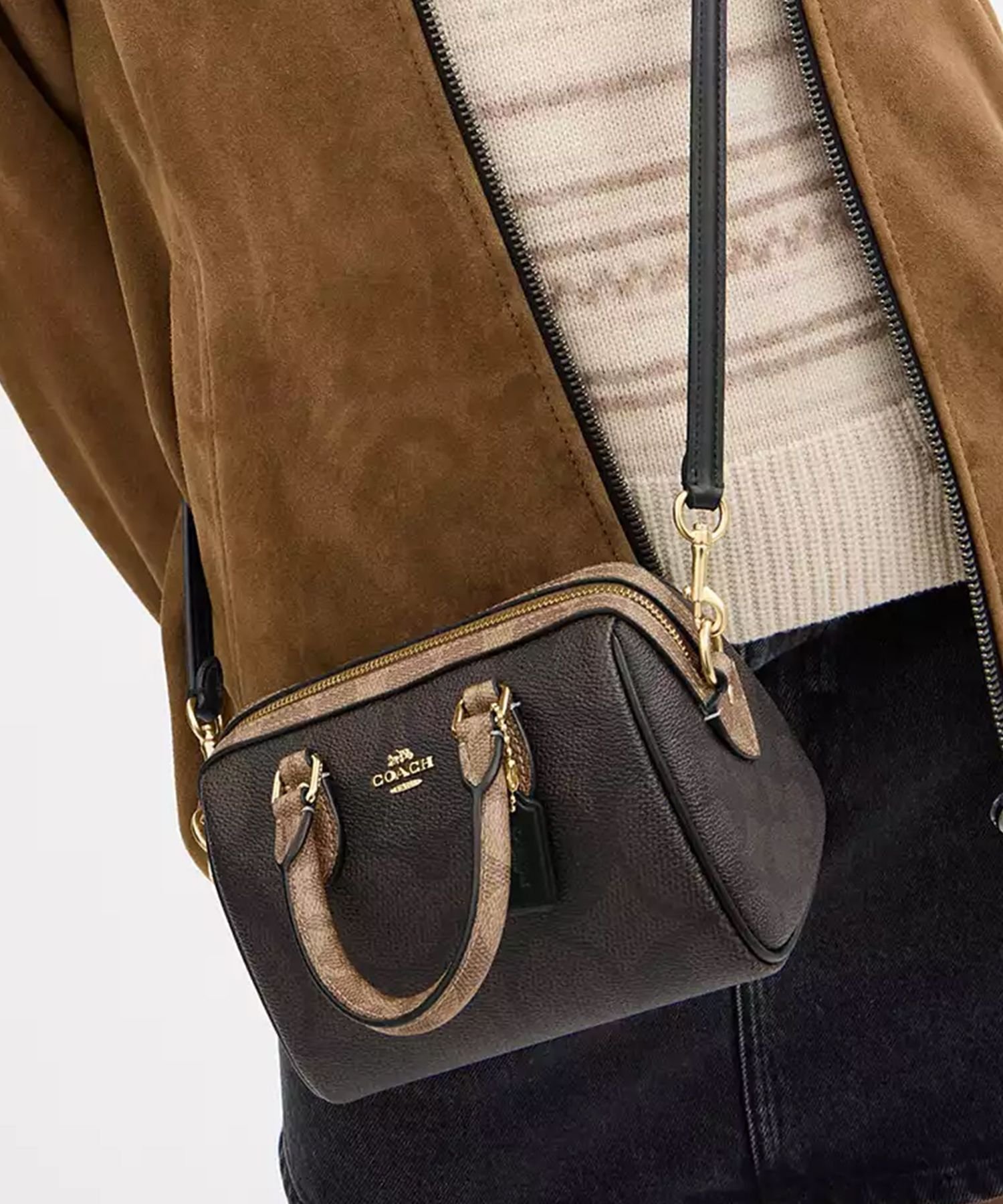 COACH OUTLET｜【公式】ミニ ローアン クロスボディ バッグ・ブロック