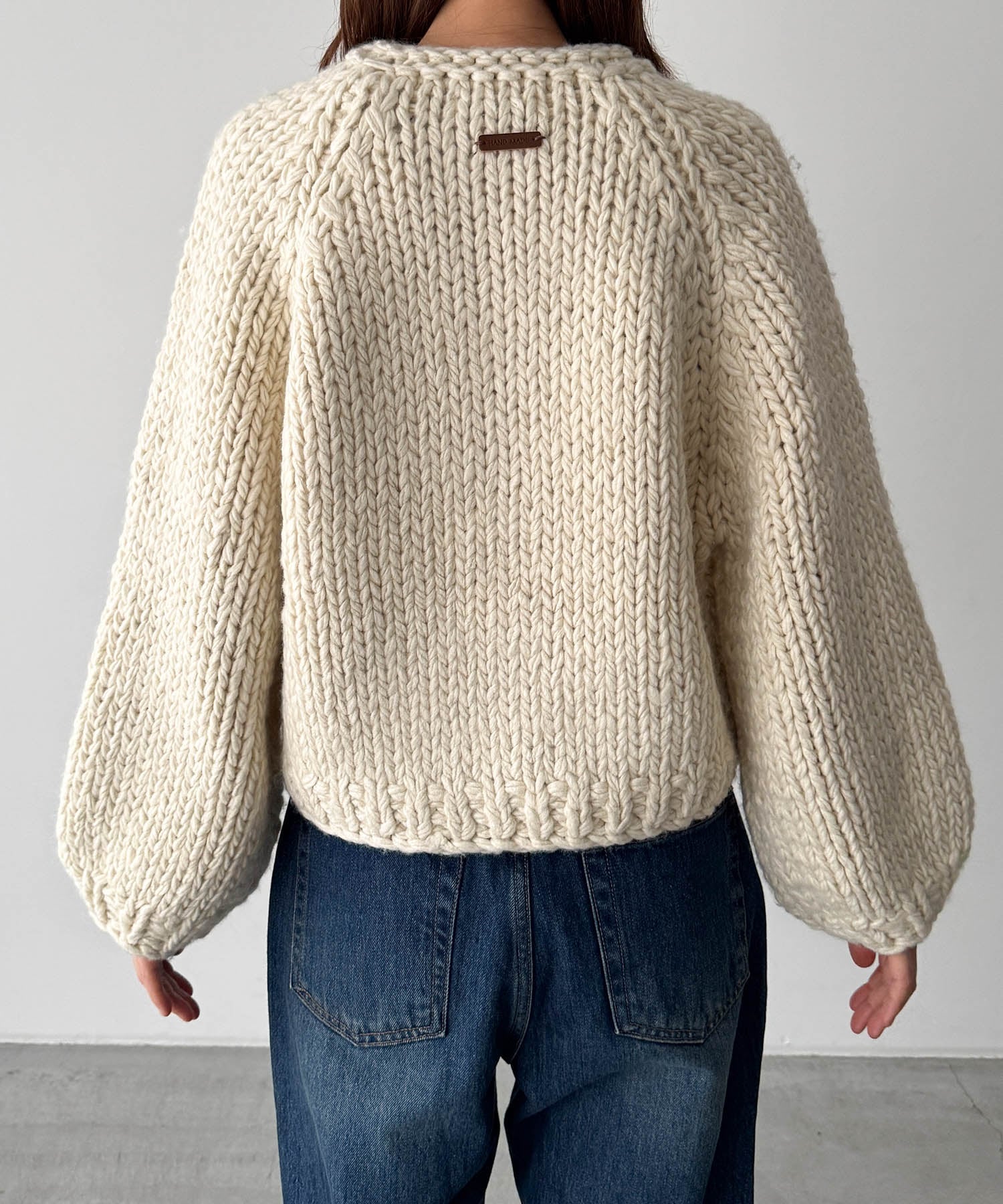 CANAL JEAN｜El mar ウール混ローゲージカーディガン | Rakuten