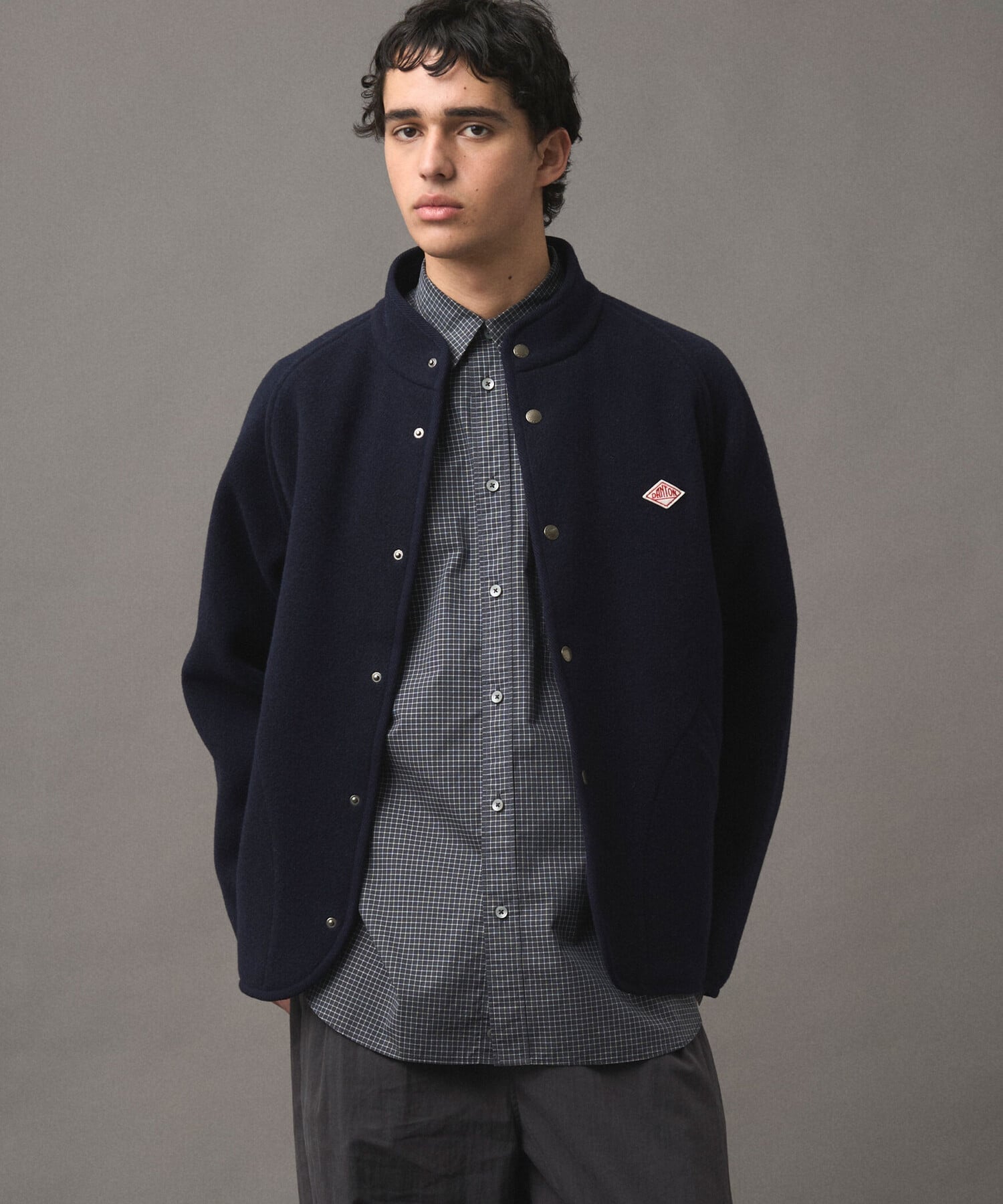 Bshop｜DANTON | ウールライトパイル スタンドカラージャケット MEN