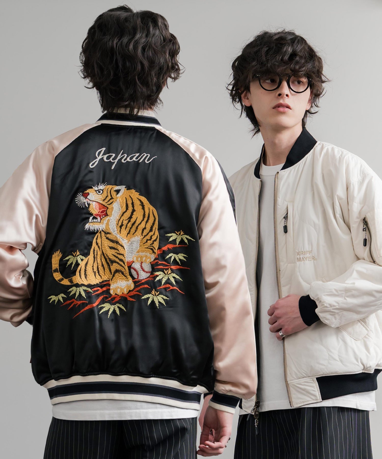 Rocky Monroe｜KRIFF MAYER スーベニア刺繍ひっくりスカジャン