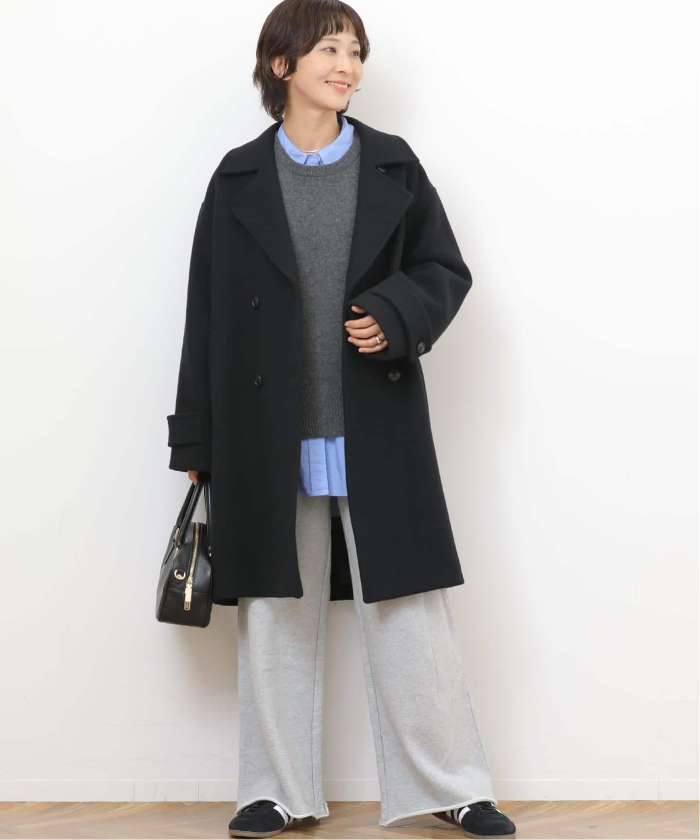 JOURNAL STANDARD relume｜《追加》ピュアラムロングコクーンコート