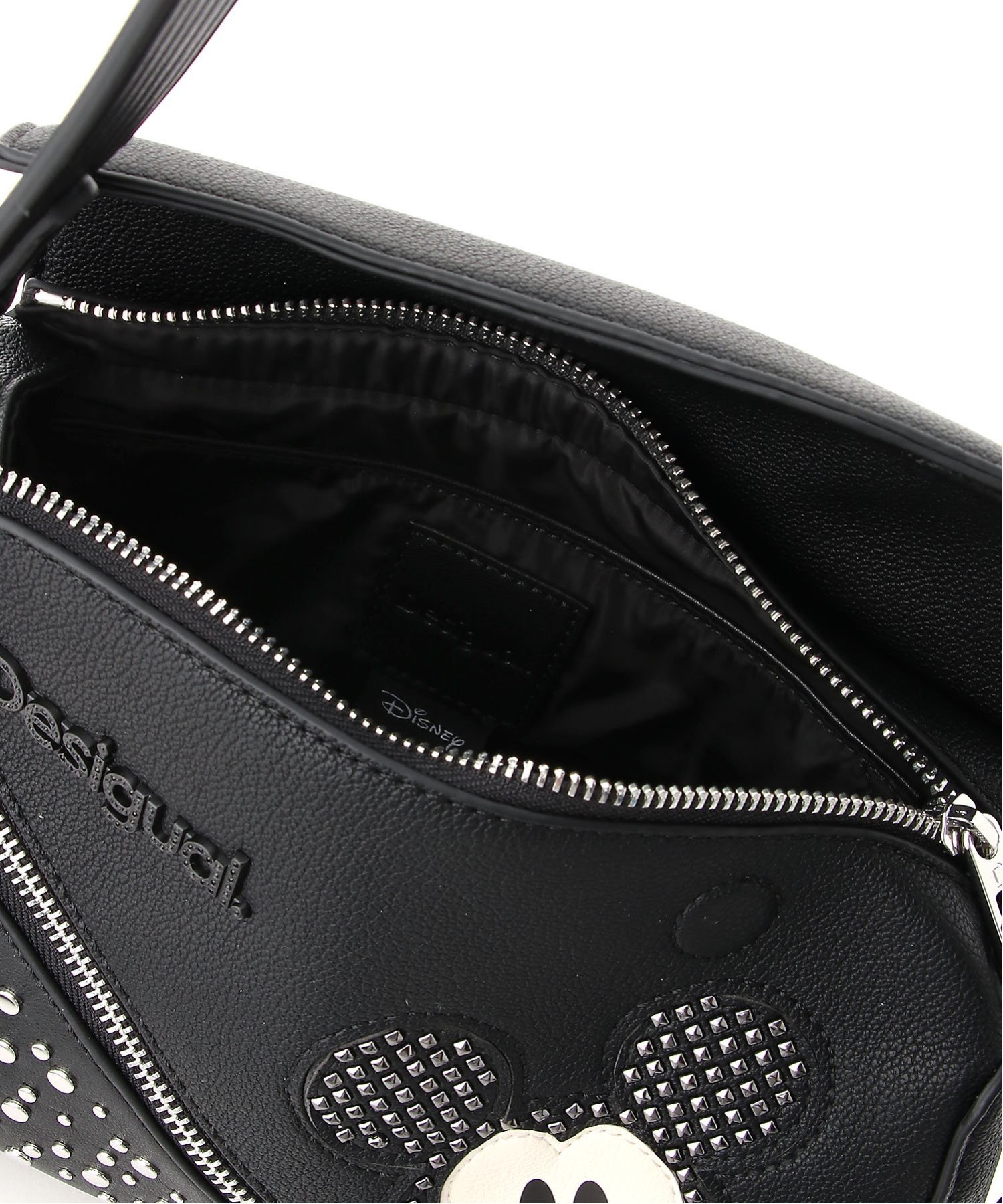 Desigual｜ミッキーマウス スタッズショルダーバッグ | Rakuten
