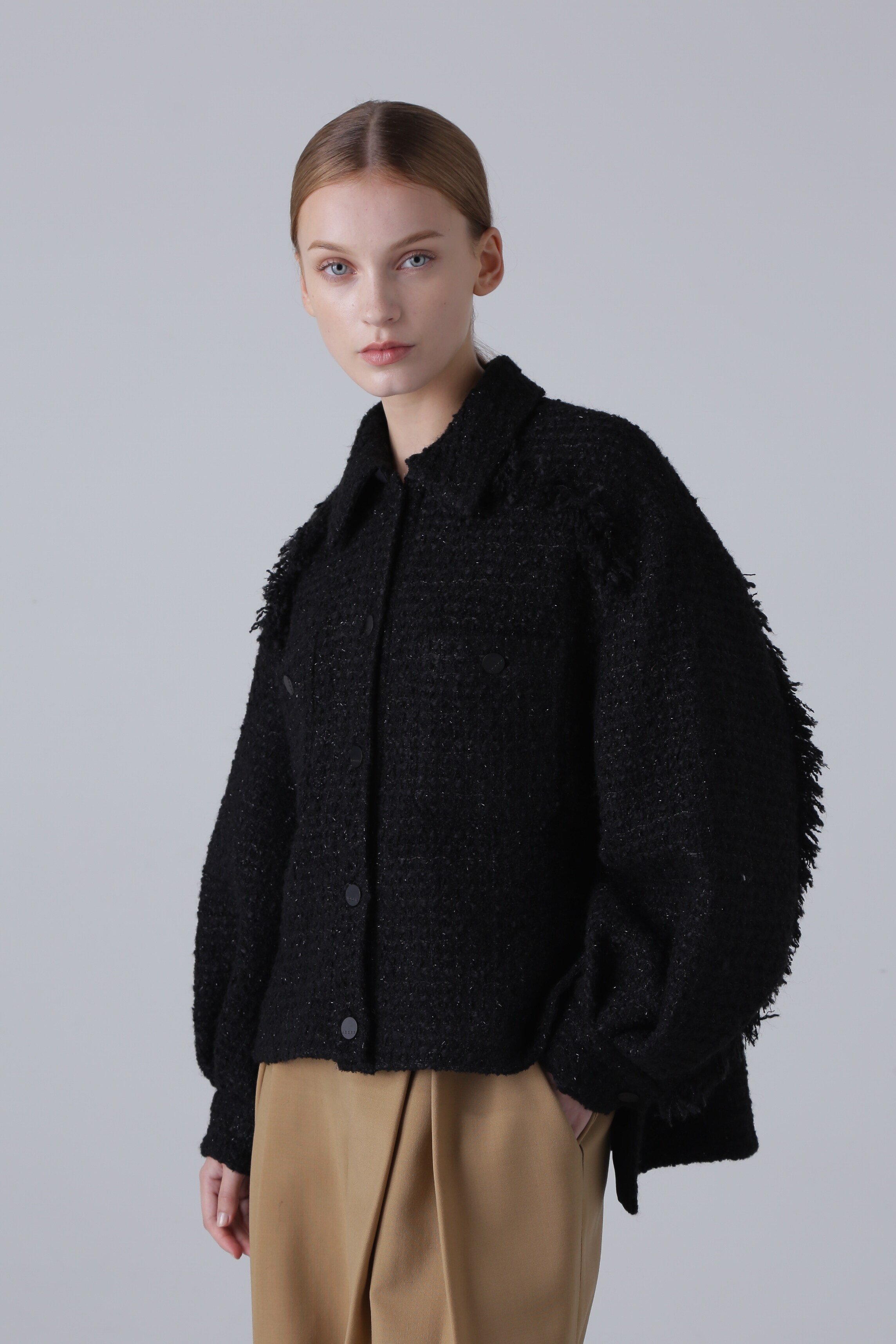 ADORE｜ブラックラメツィードジャケット | Rakuten Fashion(楽天