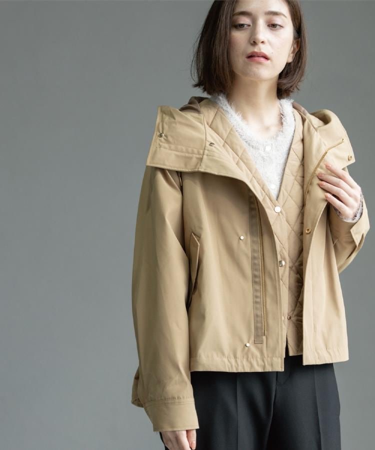 OPAQUE.CLIP｜《ツインセット》マウンテンパーカー*キルティングベスト