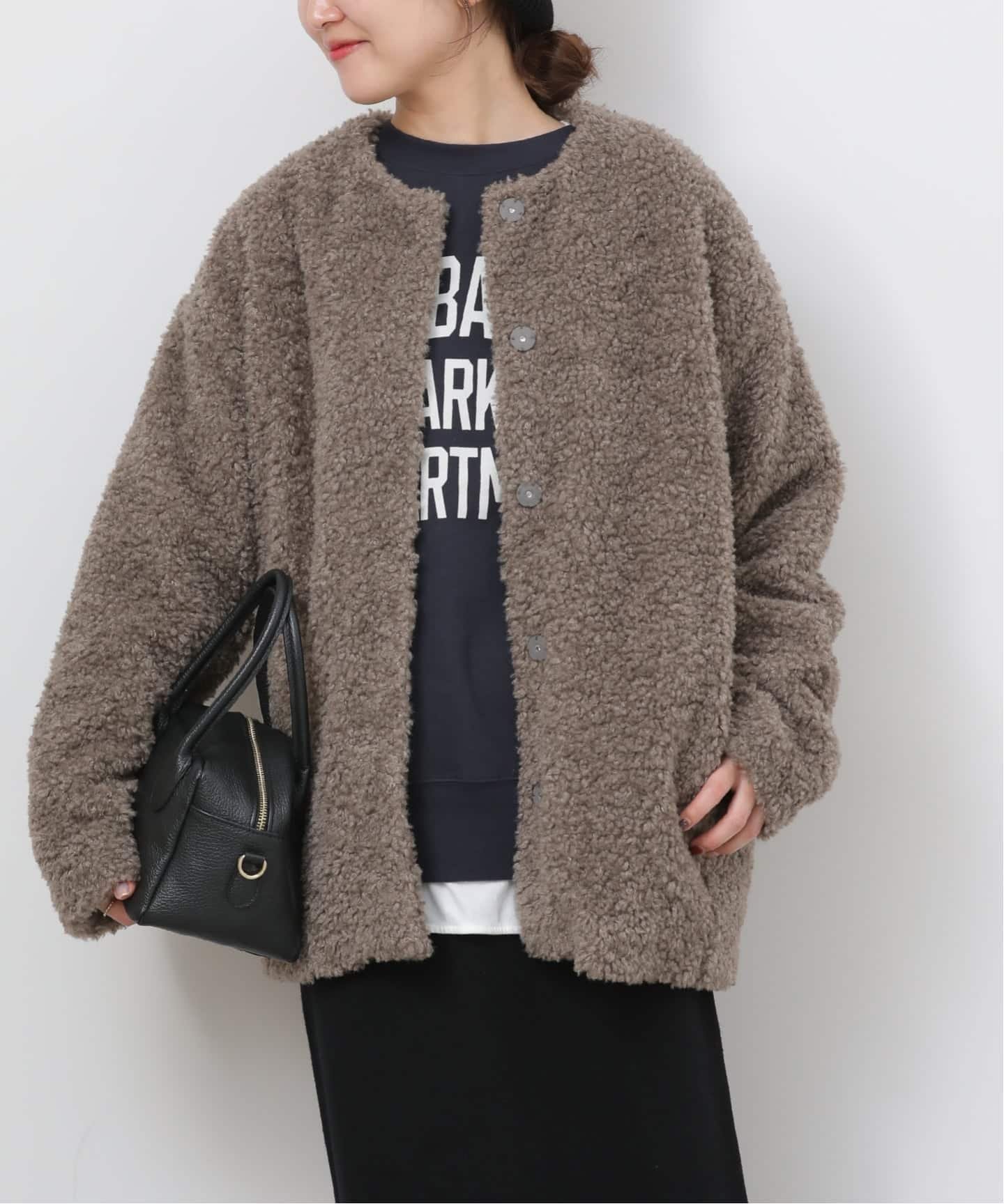 JOURNAL STANDARD relume｜《WEB限定追加2》ボアカラーレスジャケット