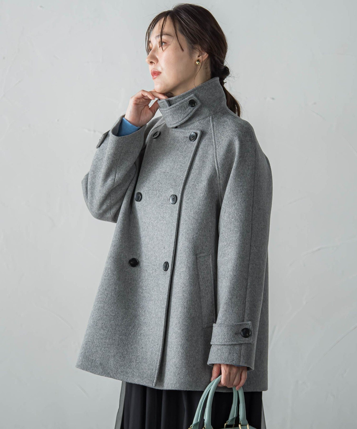 LAUTREAMONT｜カシミヤ混ライトリバーショートコート | Rakuten