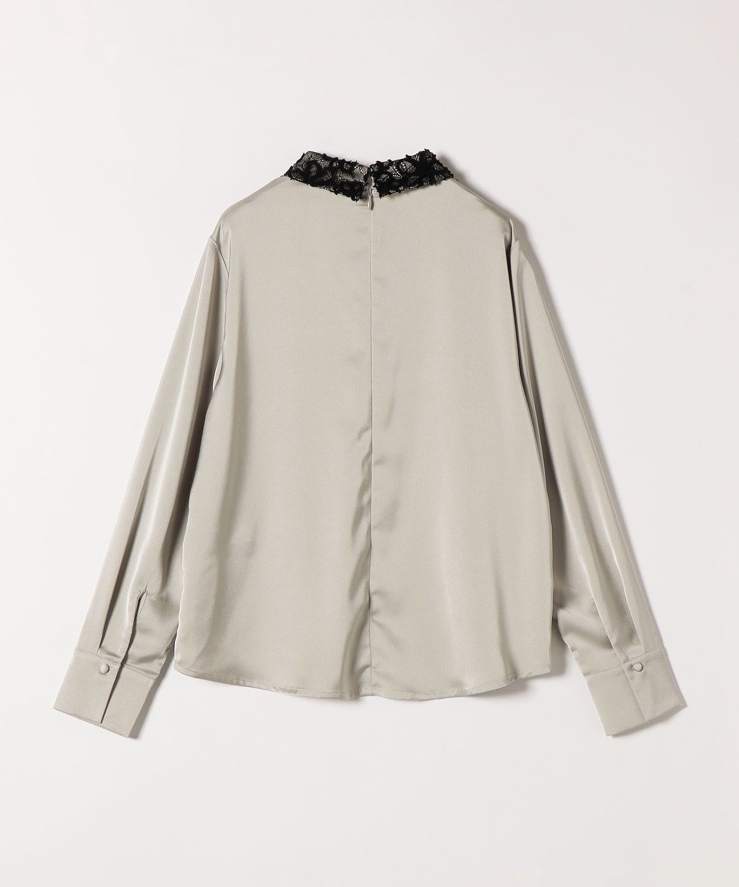 新品⭐︎SHIPS any「洗濯可能」サテン　レースカラーブラウス SHIPS any:〈洗濯機可能〉サテン レースカラー ブラウス｜ SHIPS 公式