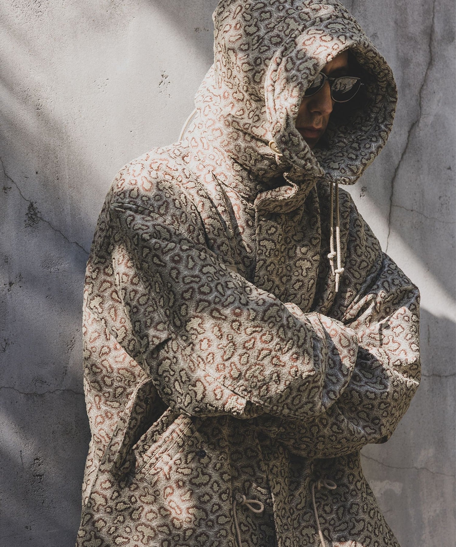 BEAMS MEN｜M-6548 Coat Camo Jacquard | Rakuten Fashion(楽天