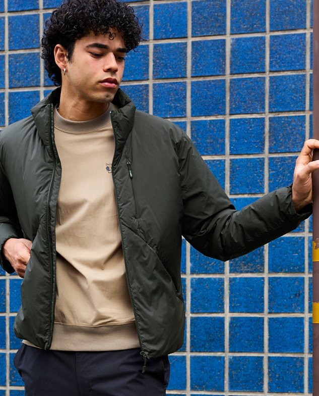 YEVS｜スタンドカラーステッチレスダウンジャケット | Rakuten Fashion