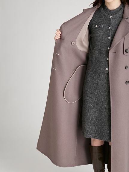 CELFORD｜ウール混ロングトレンチコート | Rakuten Fashion(楽天