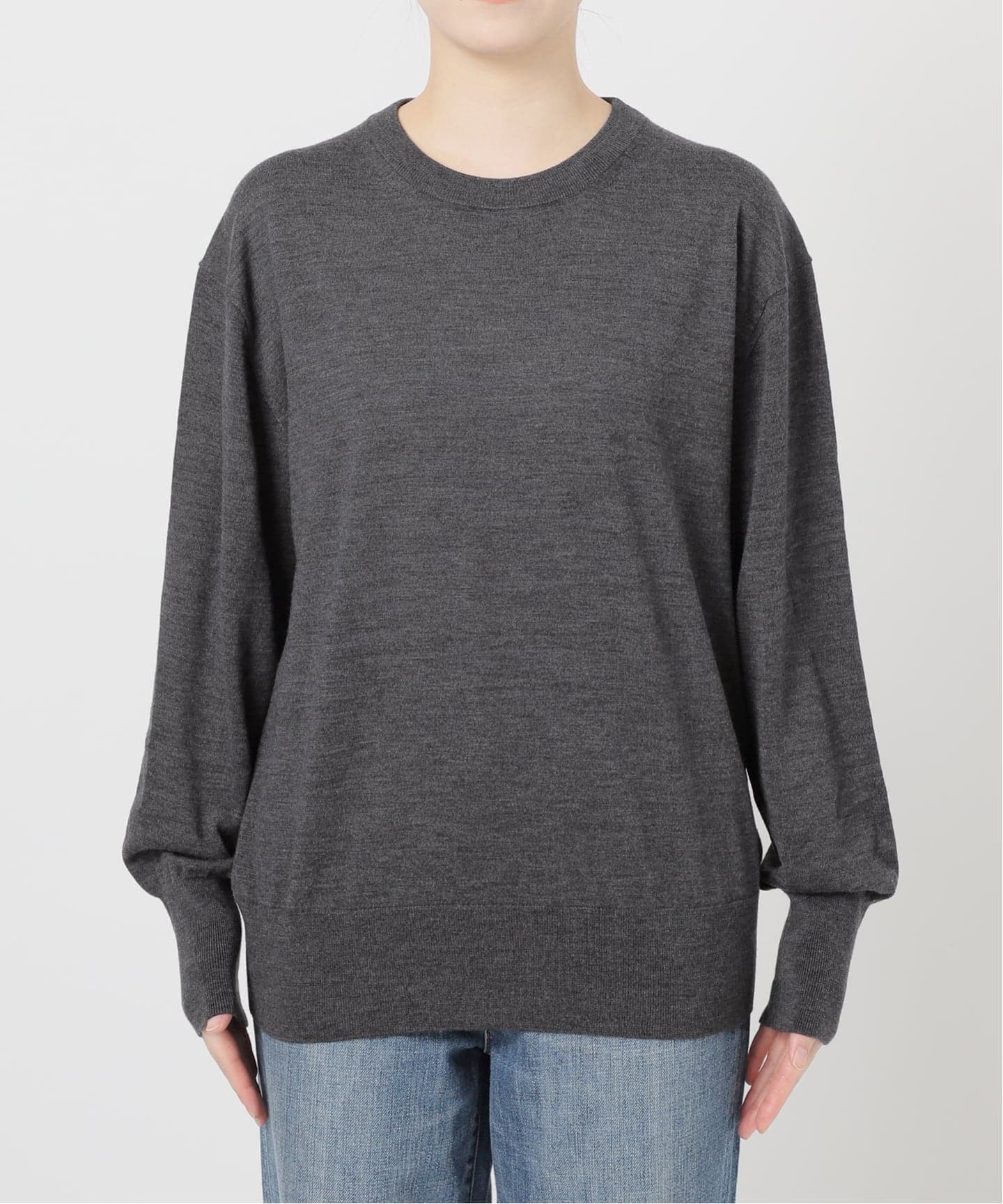 Spick & Span｜《WEB限定 / 追加3》18G クルーネックプルオーバー