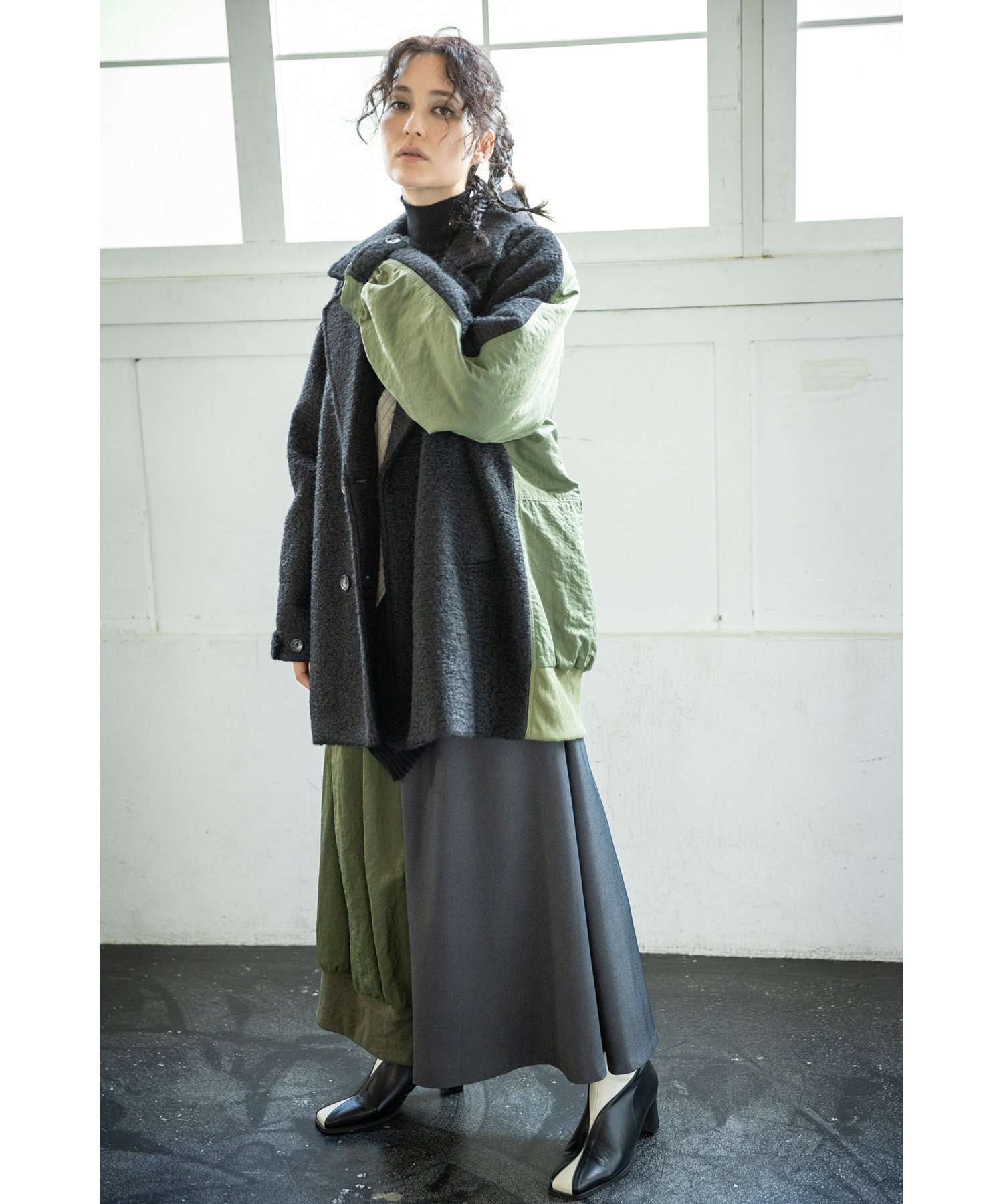 OSMOSIS｜切替Pコート | Rakuten Fashion(楽天ファッション／旧楽天