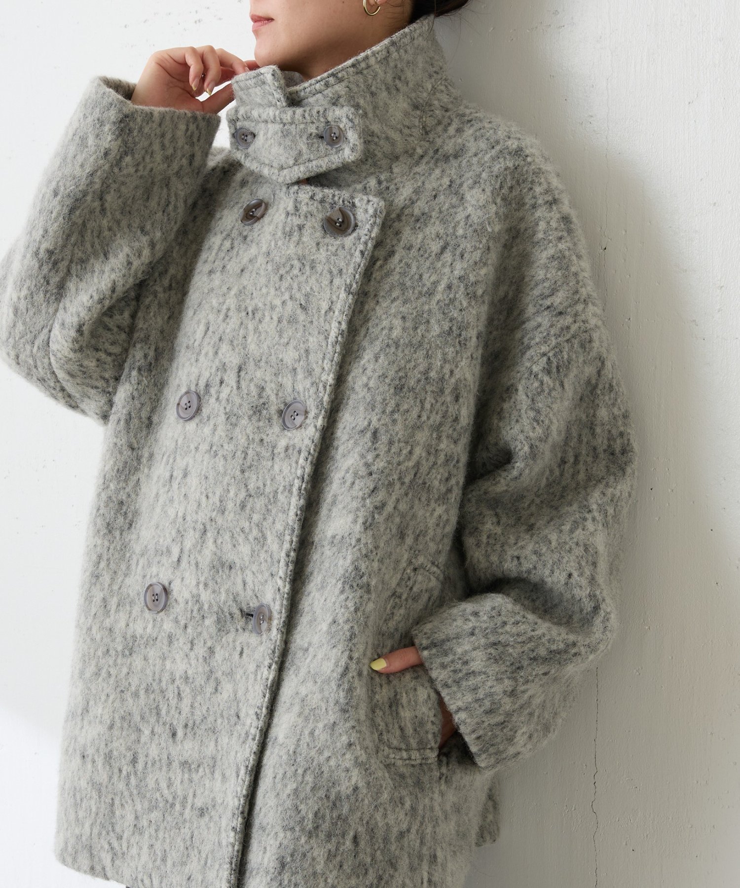 COLLAGE GALLARDAGALANTE｜シャギーコート | Rakuten Fashion(楽天