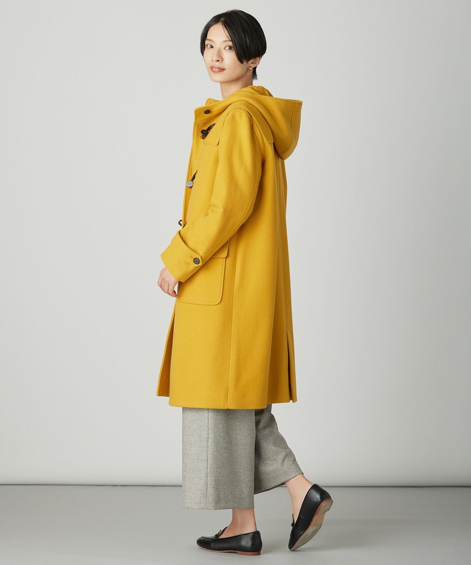 J.PRESS｜Jackal ソフトメルトン ダッフル コート | Rakuten Fashion