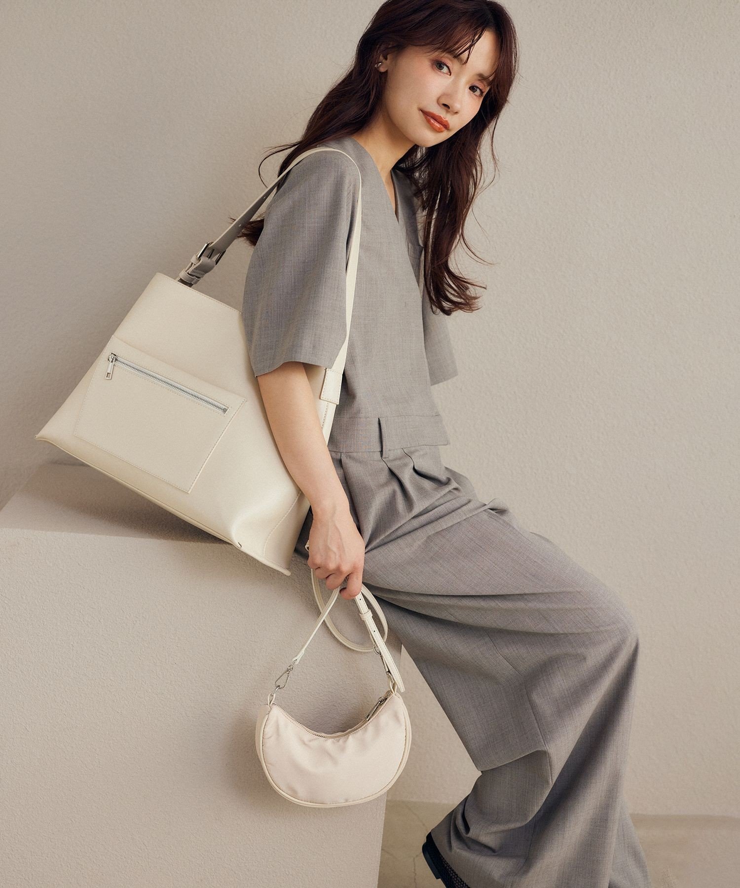 ADAM ET ROPE'｜【赤埴奈津子さんコラボ】マルチワンショルダーバッグ