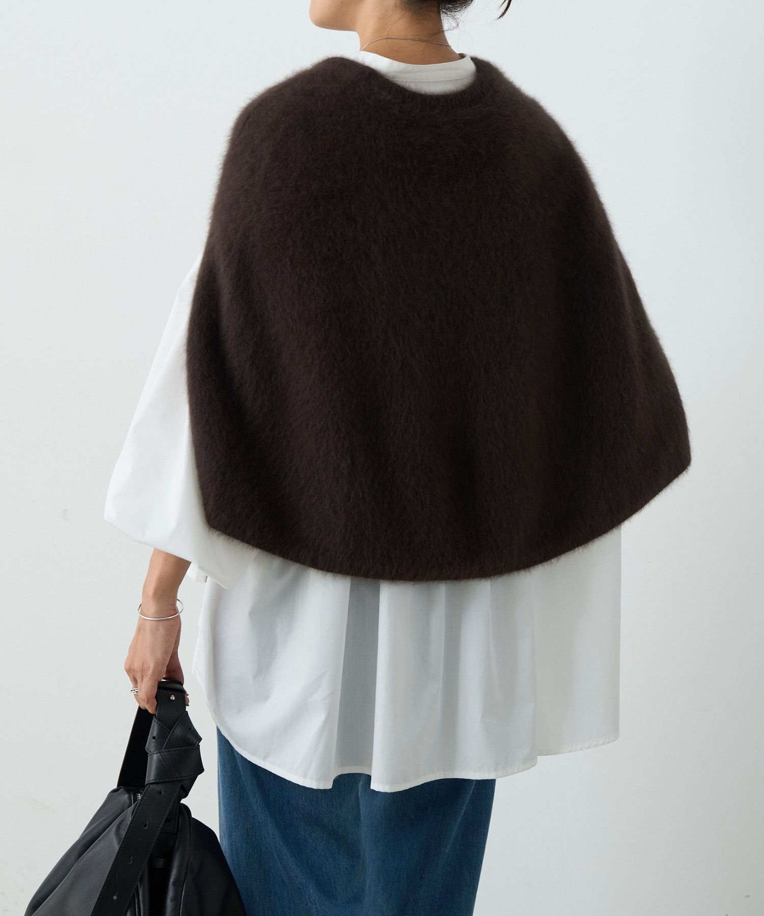 BEARDSLEY｜ファーニットポンチョ | Rakuten Fashion(楽天ファッション